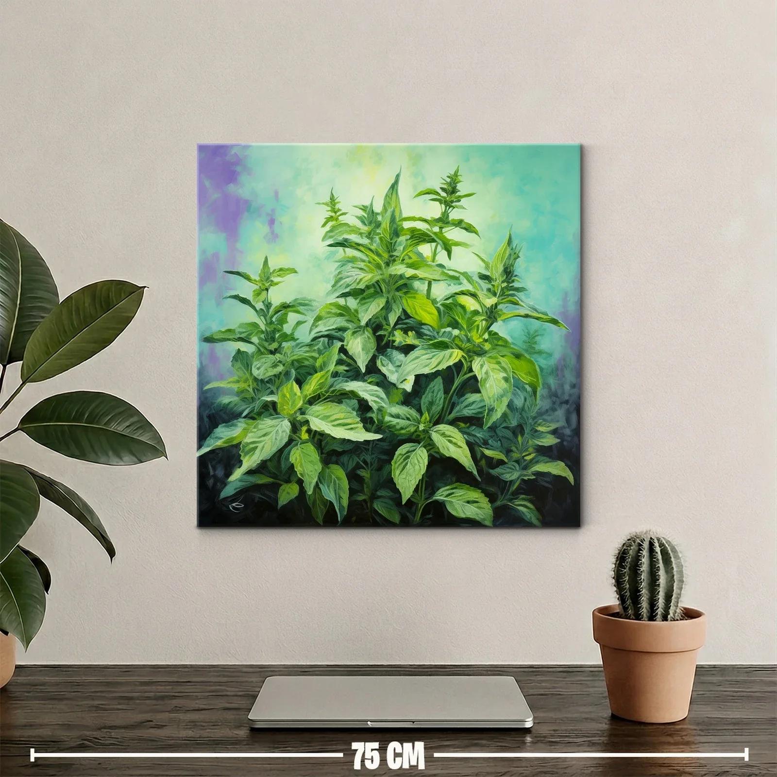 Vegetación exuberante en tonos verdes vibrantes — miniatura 2