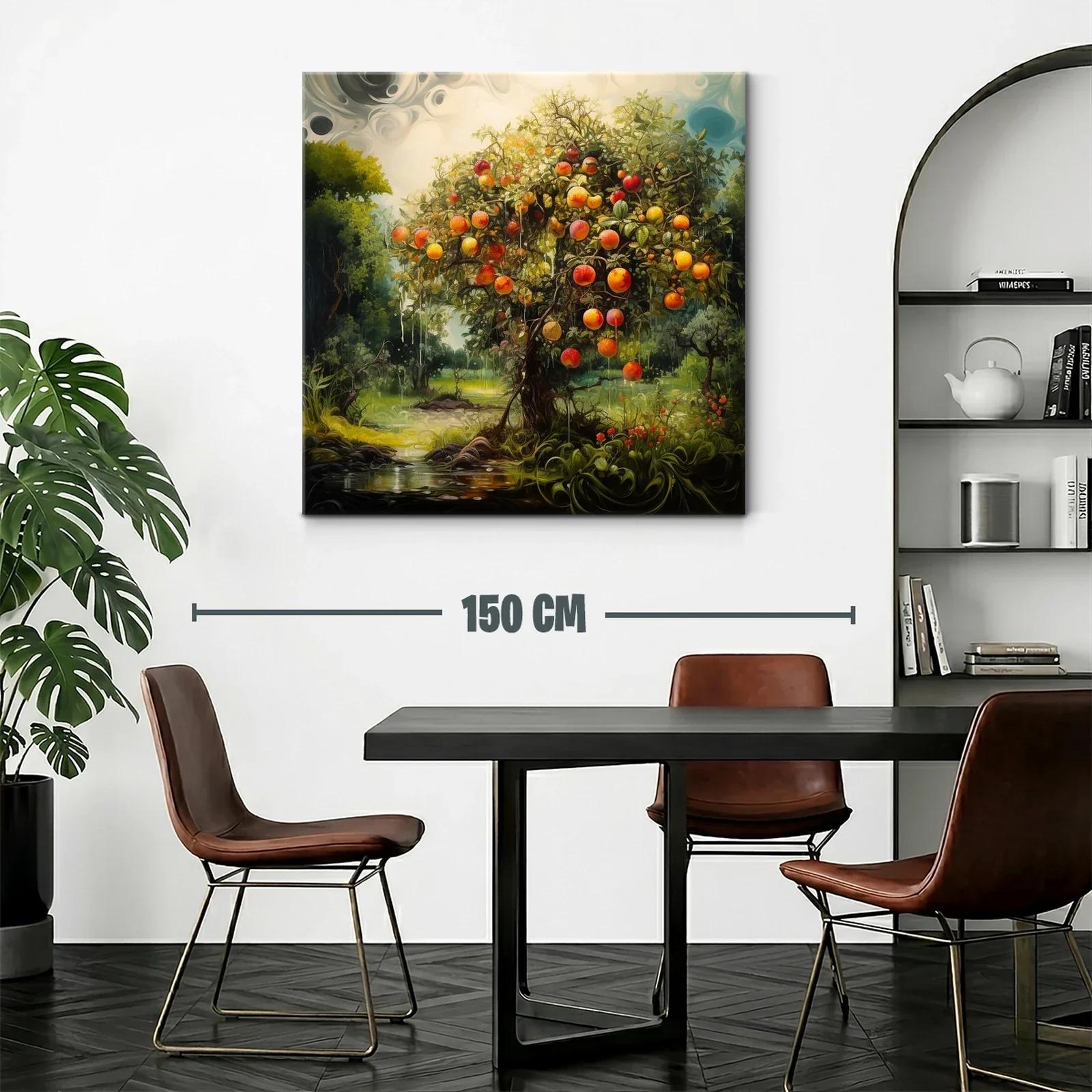 Árbol frutal vibrante en paisaje natural exuberante — miniatura 2