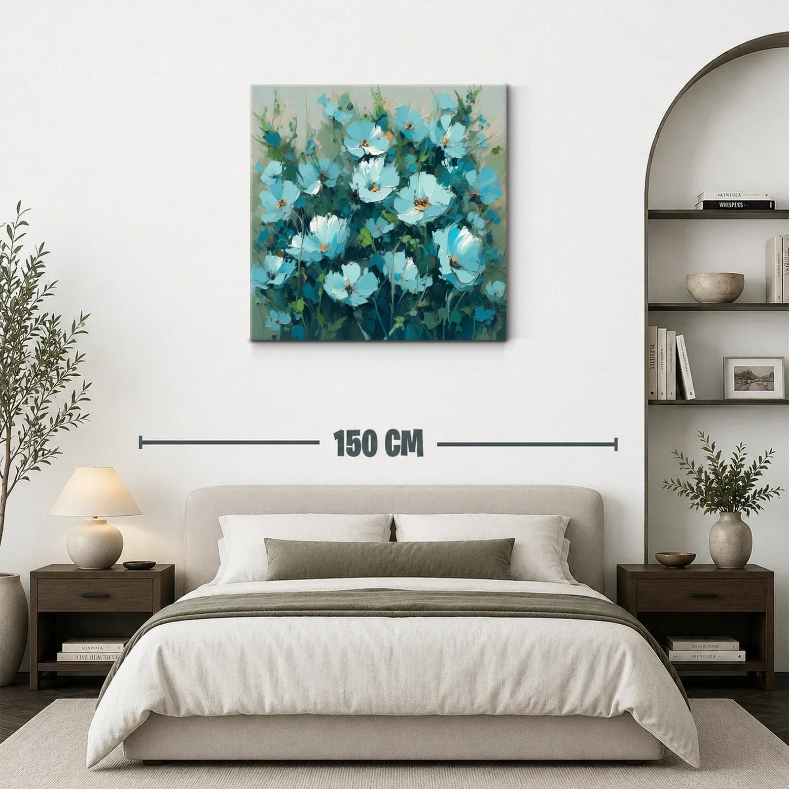Flores azules frescas para un toque natural y sereno — miniatura 3