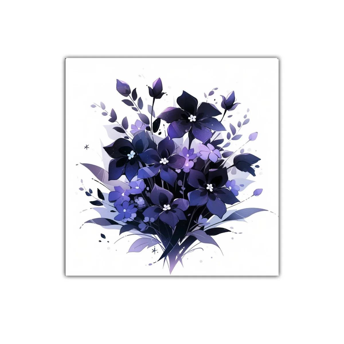 Ramo de flores en tonos morados y violetas — imagen principal