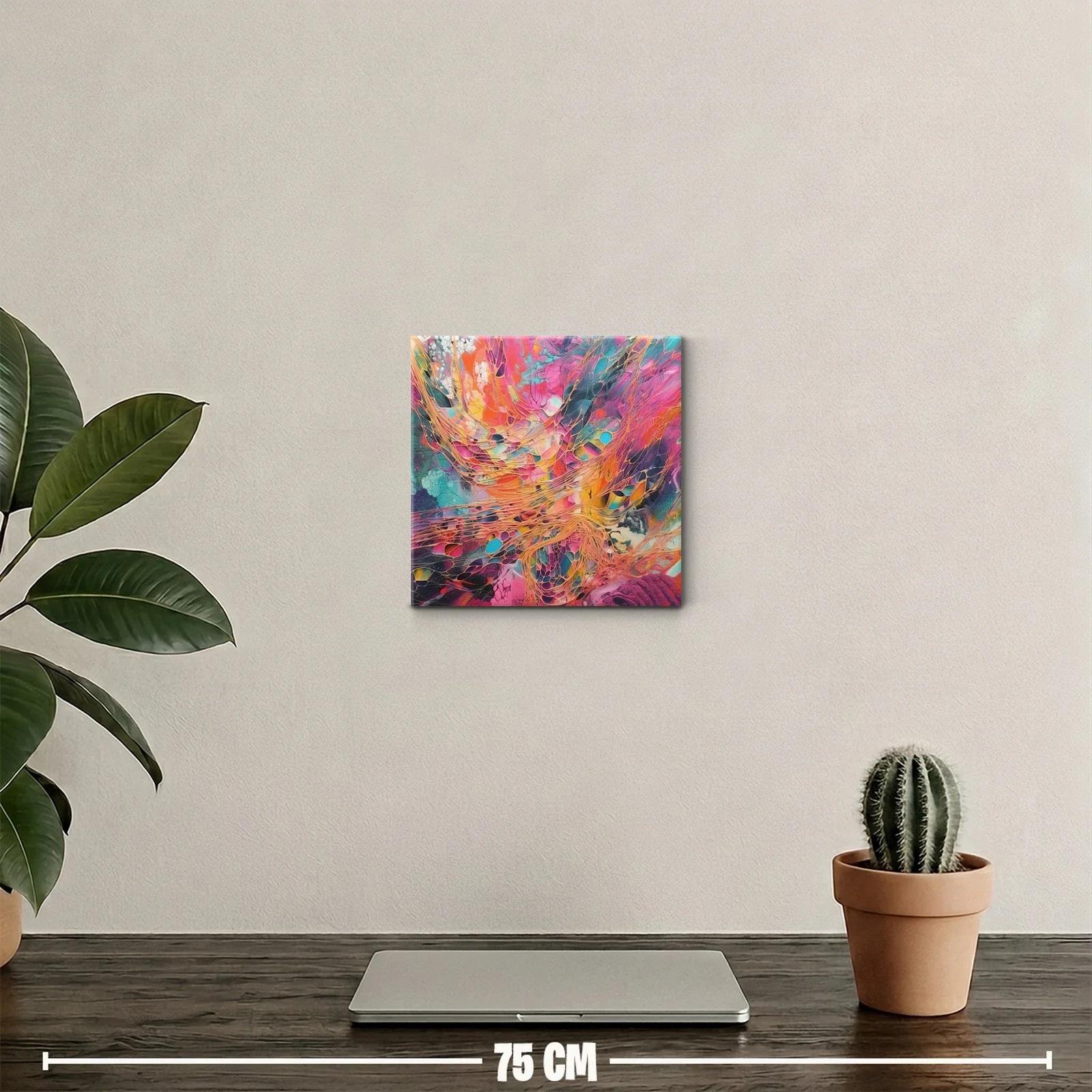 Explosión de colores vibrantes en abstracción moderna — miniatura 2