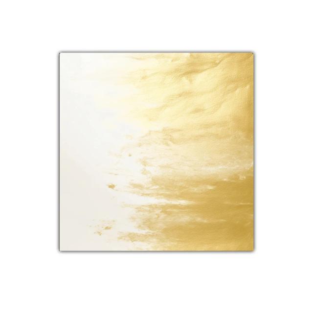 Cuadro decorativo con textura dorada y efecto luminoso