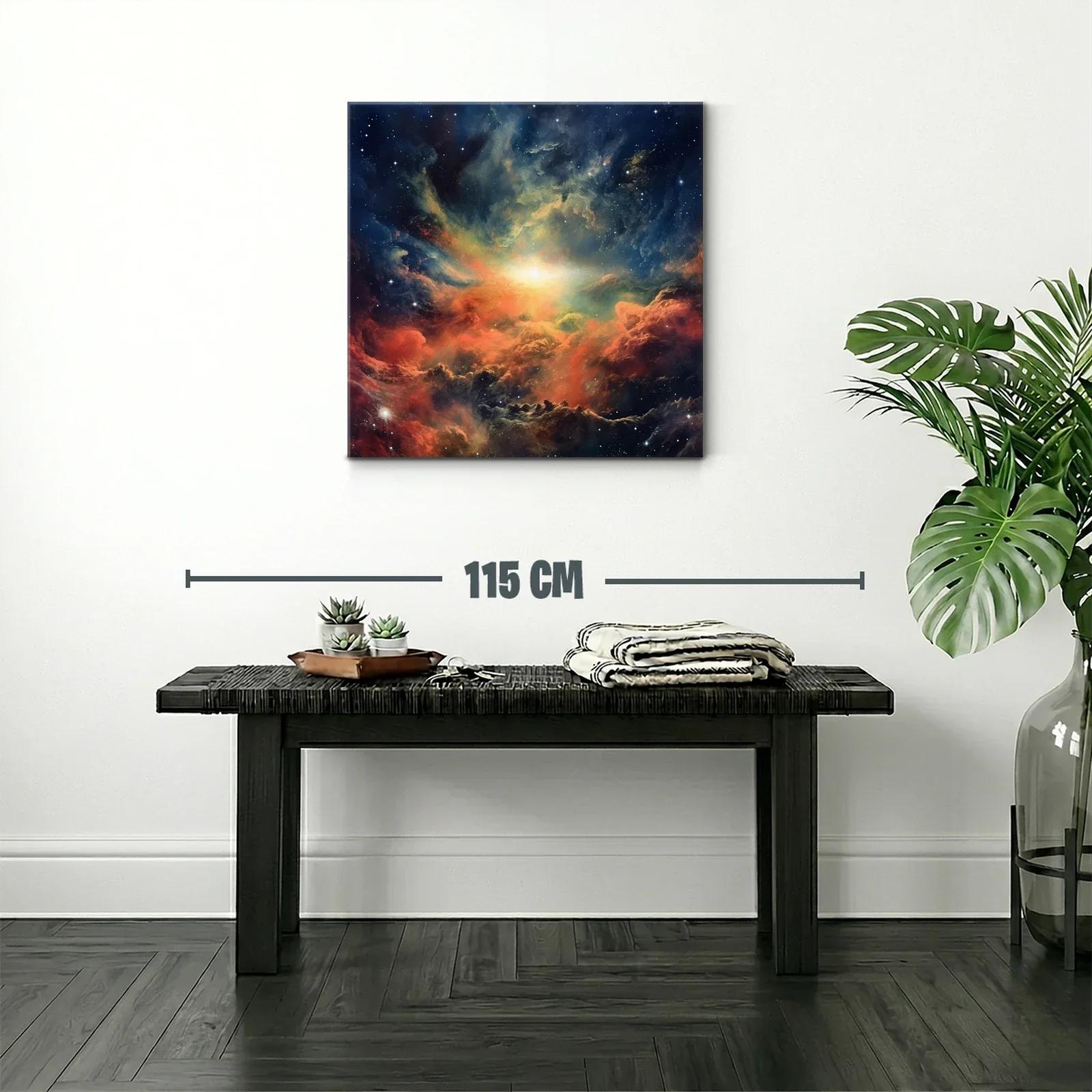 Explosión Cósmica en Cielo Estrellado Intenso — miniatura 2