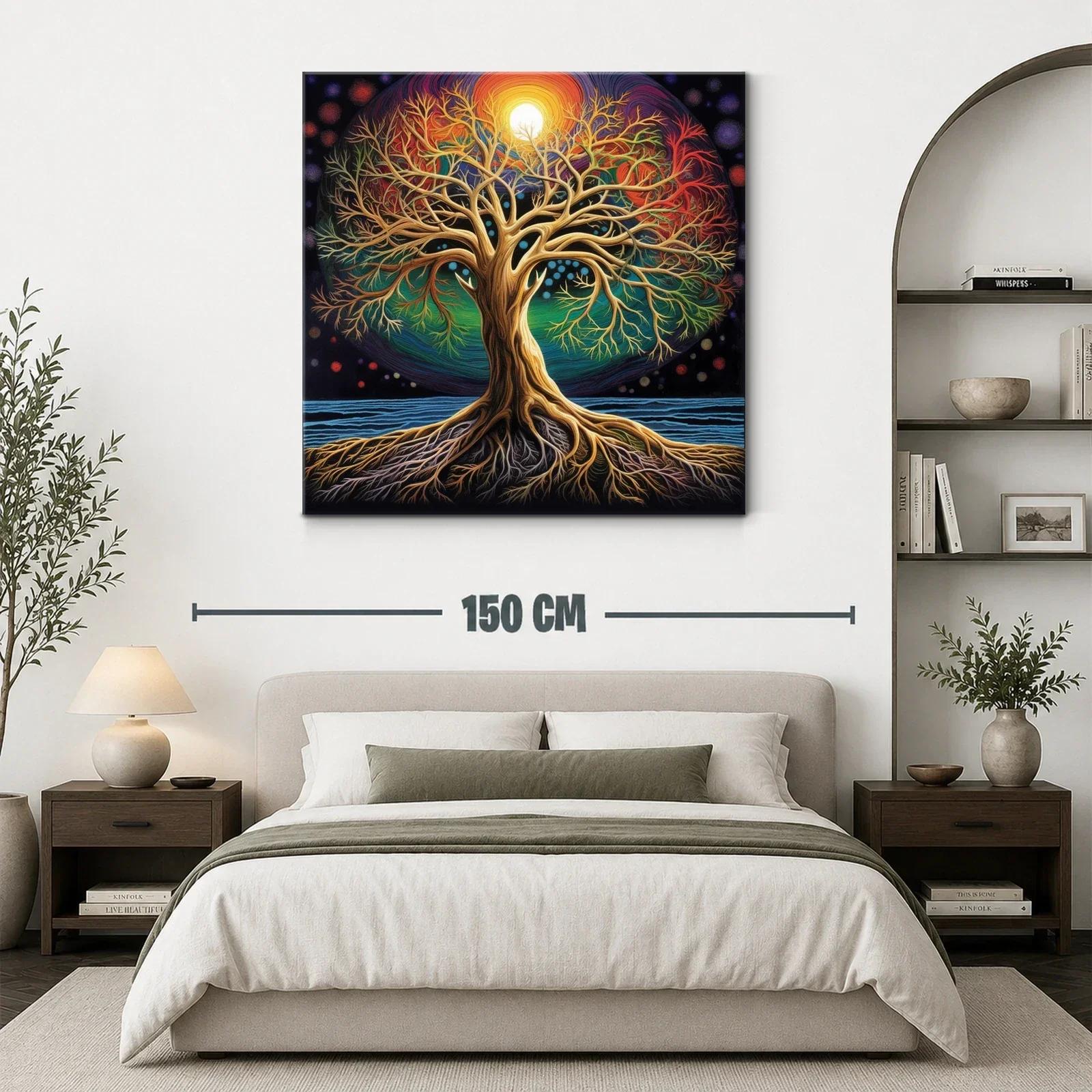 Árbol de la vida con energía vibrante y raíces expansivas — miniatura 3