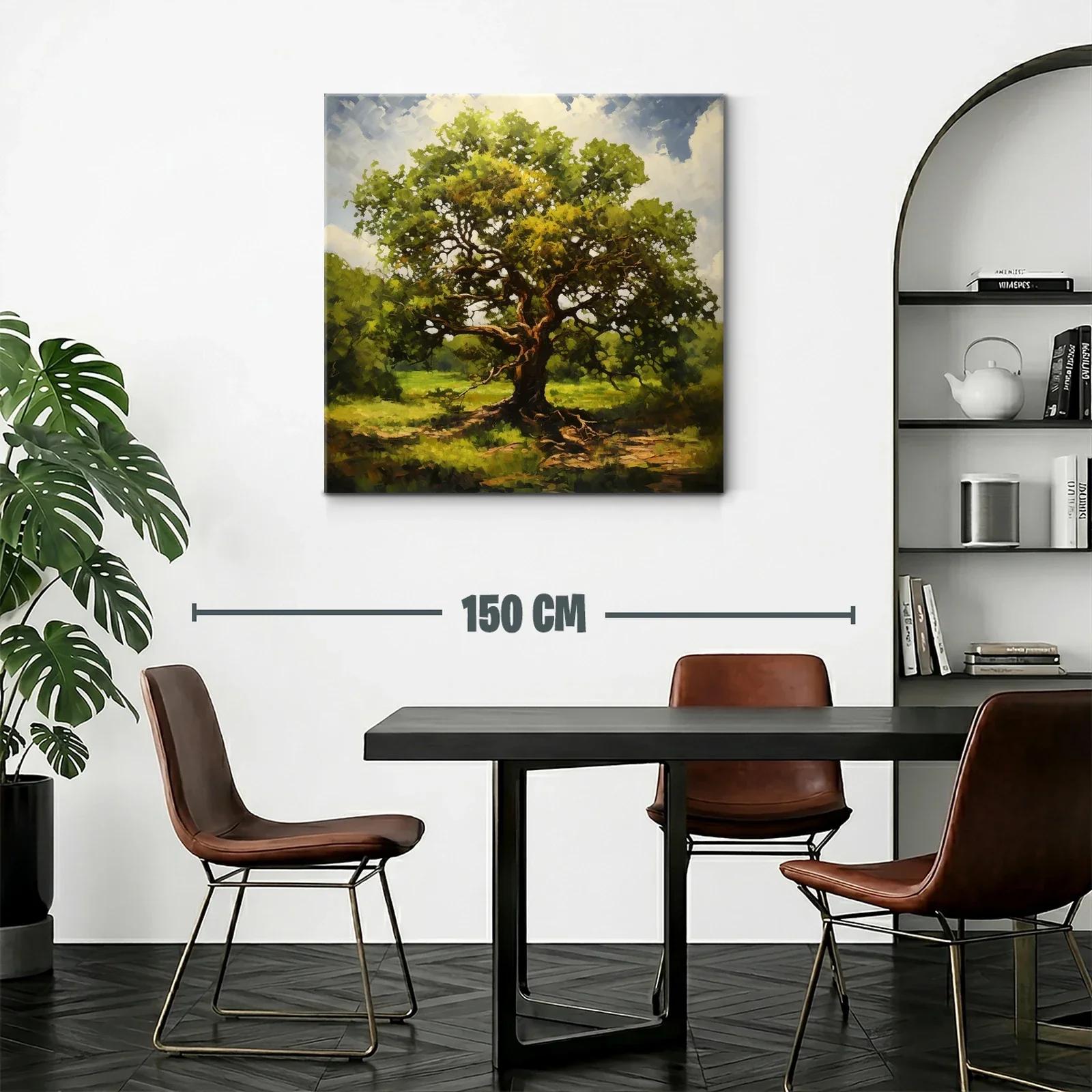 Árbol solitario con luz cálida en paisaje natural — miniatura 2