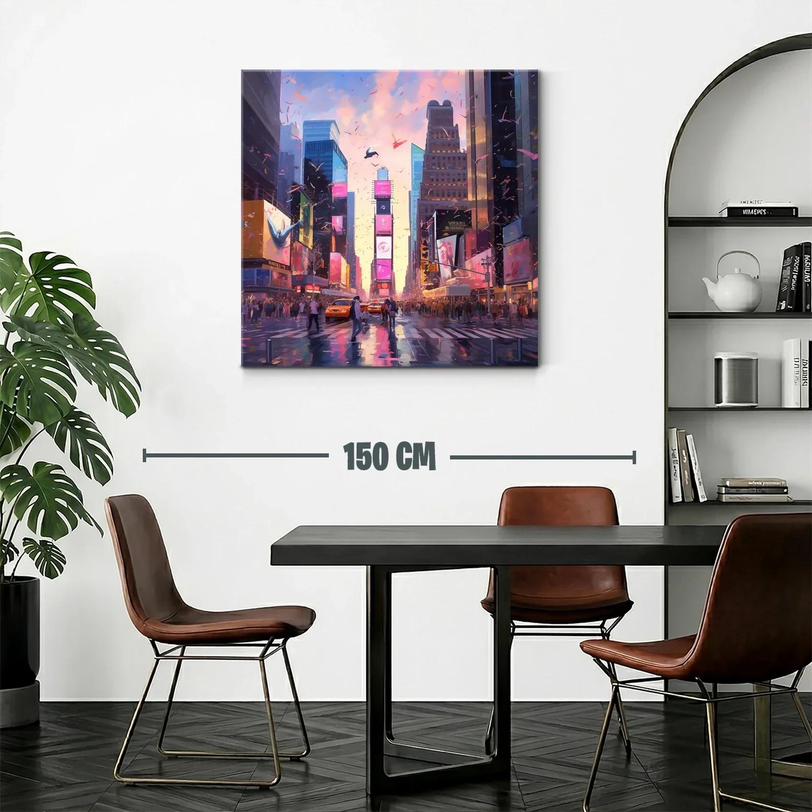 Atardecer vibrante en la ciudad con movimiento urbano — miniatura 2