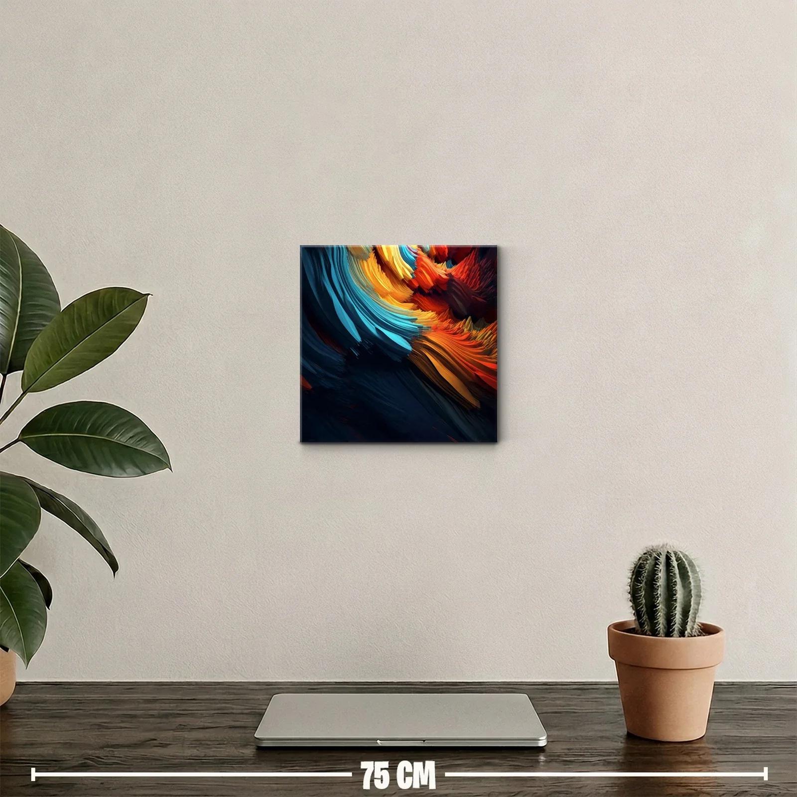 Explosión de colores vibrantes en movimiento dinámico — miniatura 2