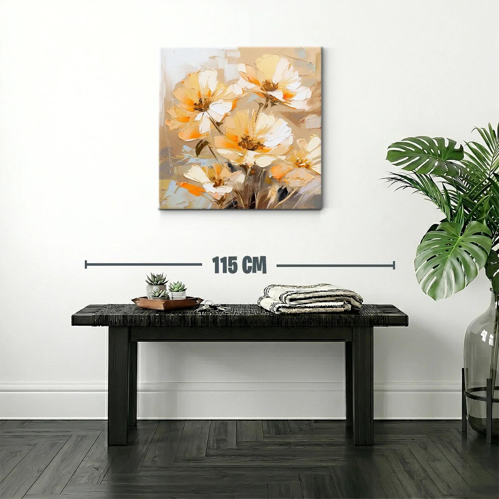 Flores luminosas en tonos cálidos y suaves — miniatura 2