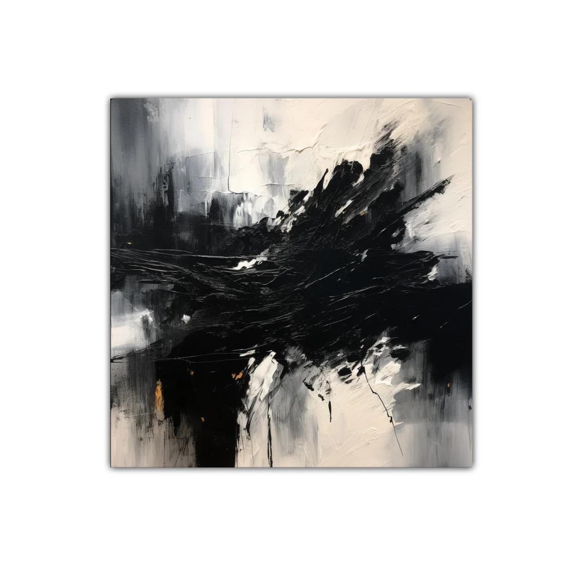 Impacto dramático en contraste monocromo — imagen principal