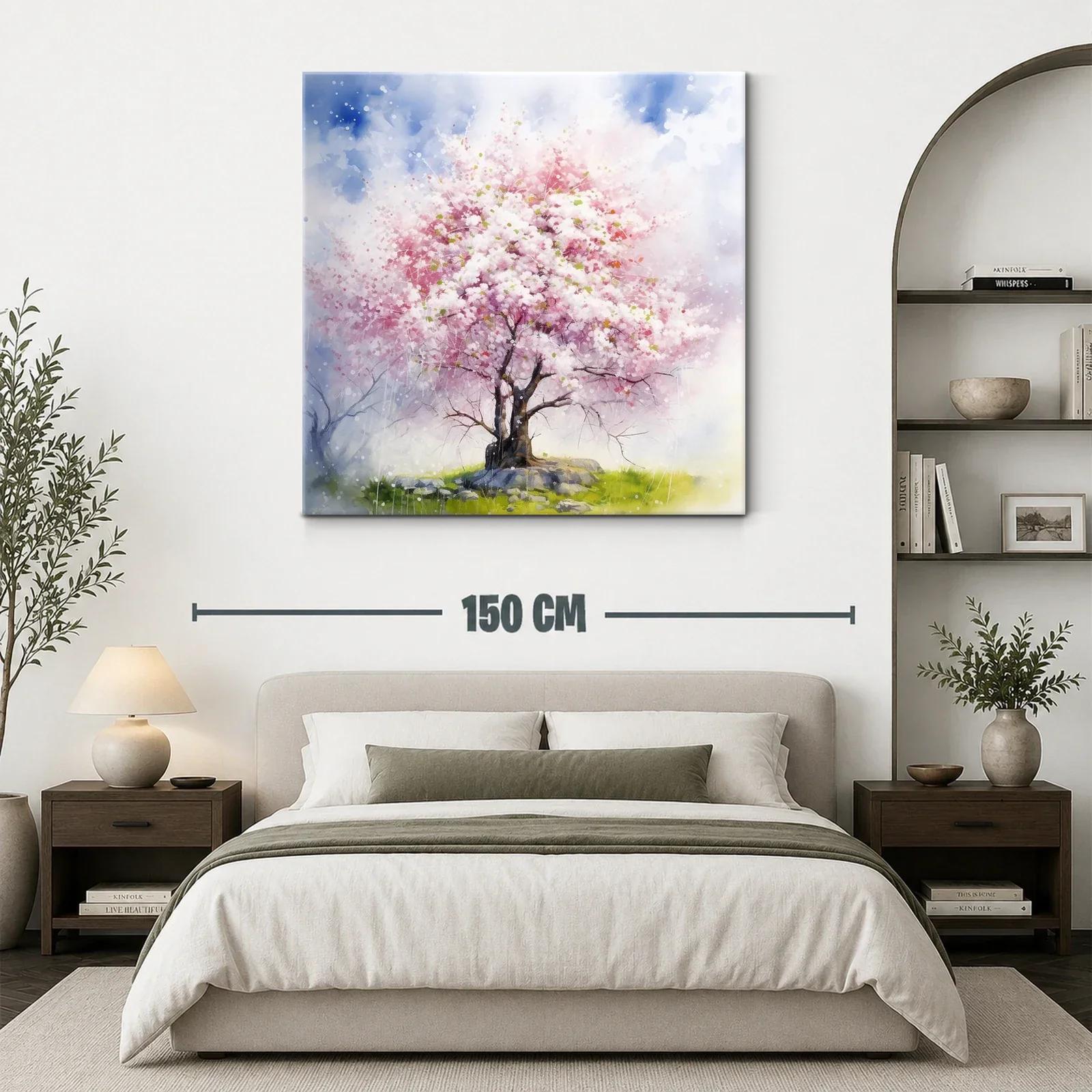 Árbol floreciente con tonos suaves y delicados — miniatura 3