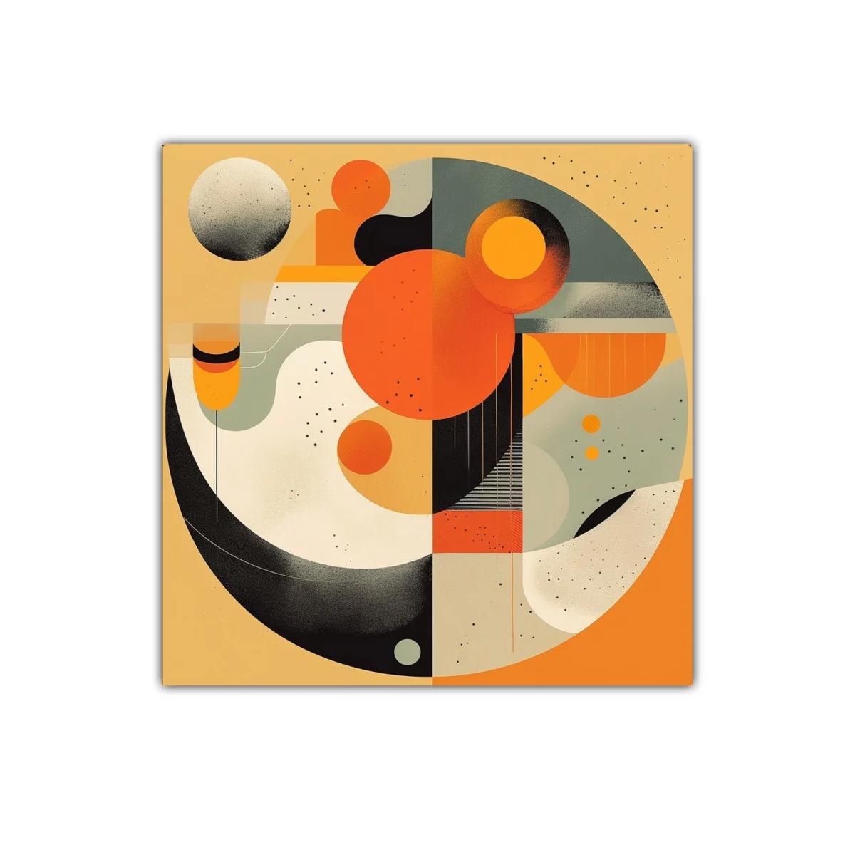 Composición geométrica con tonos cálidos y contraste sutil — imagen principal