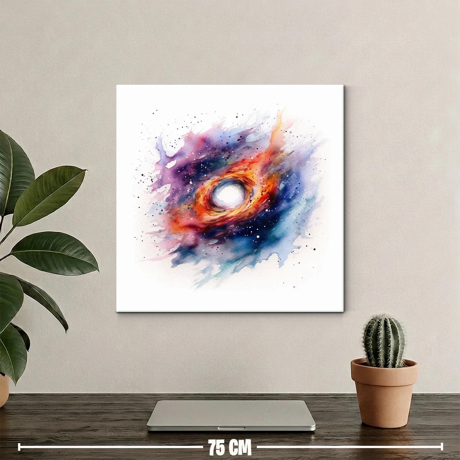 Explosión Cósmica en Tonos Vivos y Contemplativos — miniatura 2