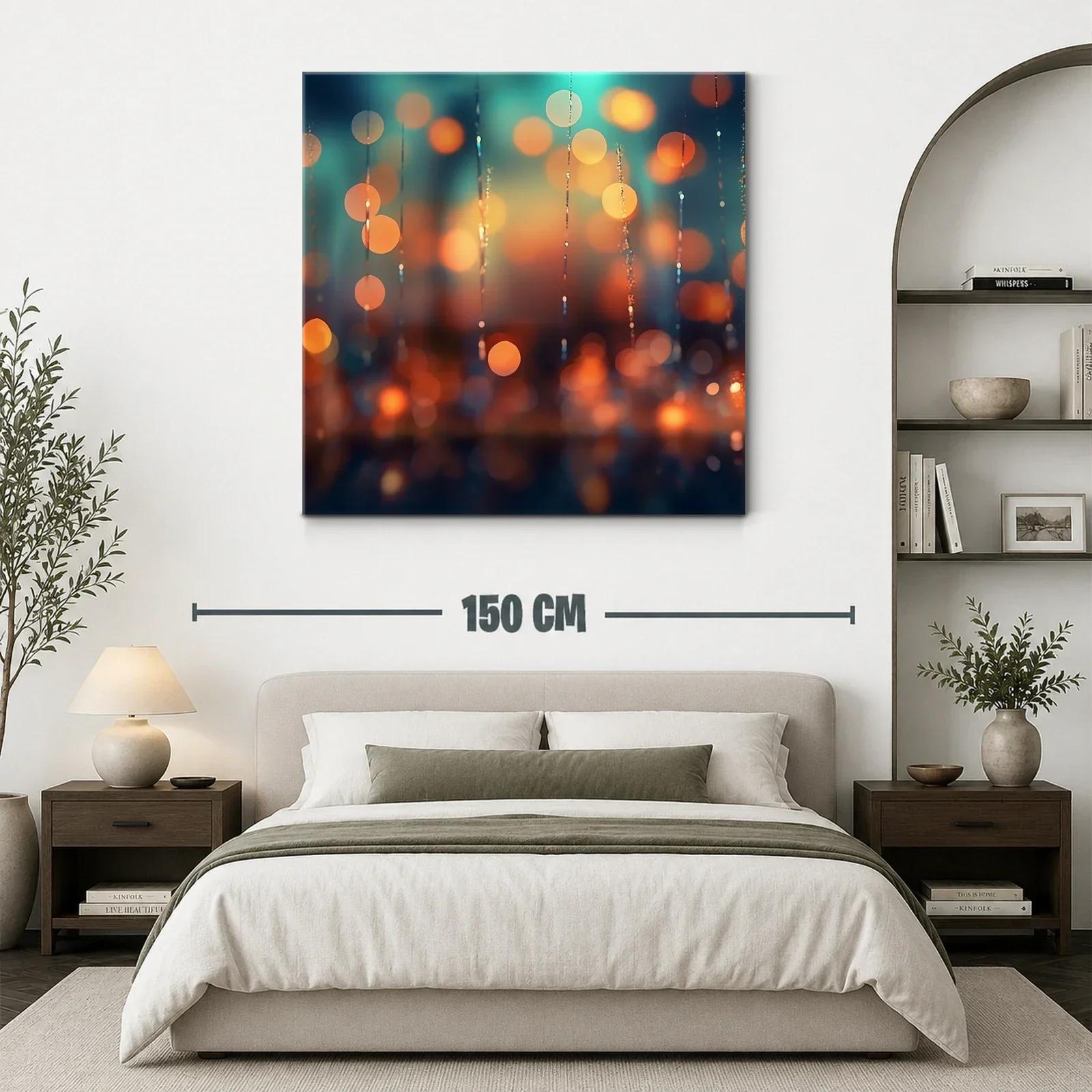 Luces abstractas cálidas para ambiente acogedor y moderno — miniatura 3