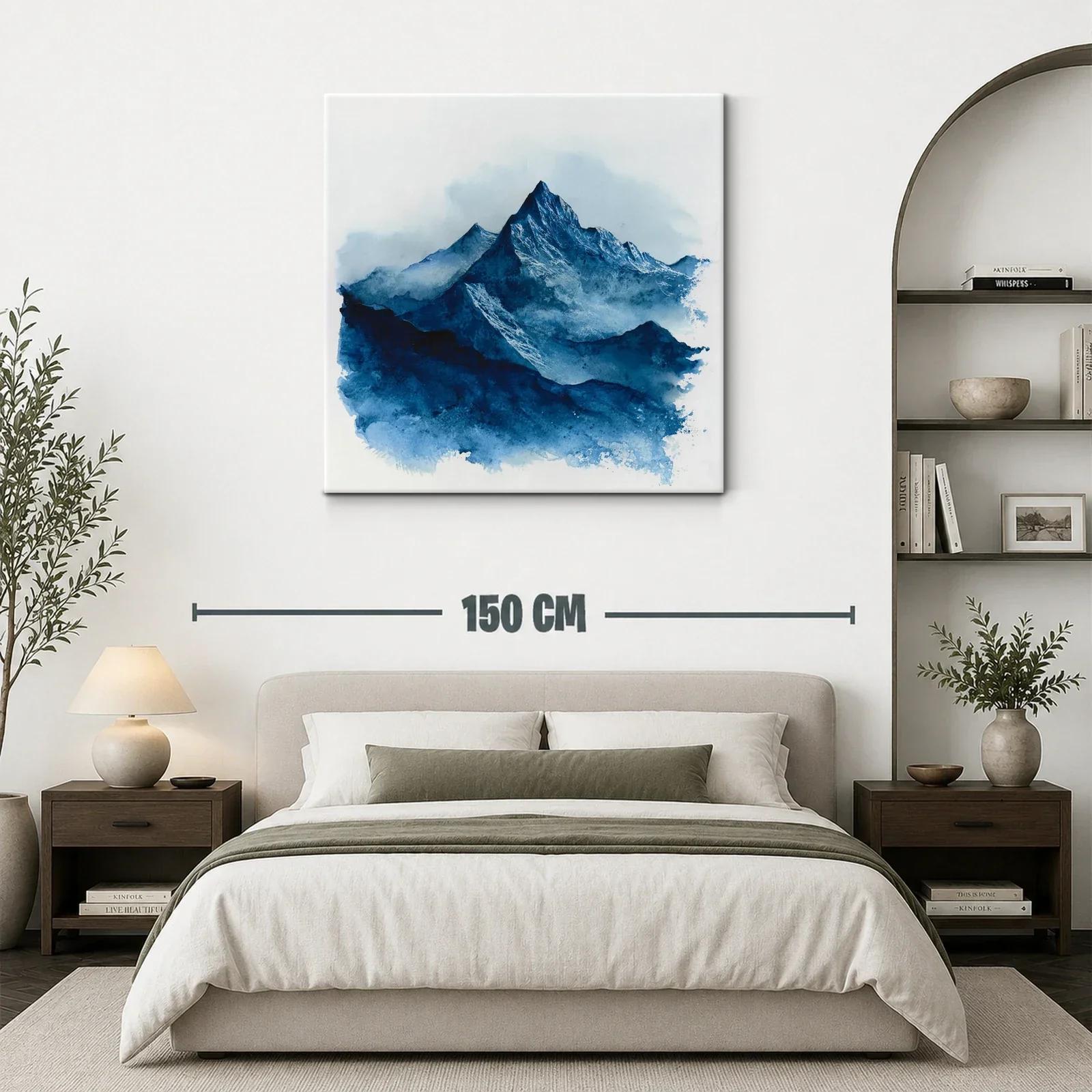 Montañas Azules en Atemporal Paisaje Natural — miniatura 3