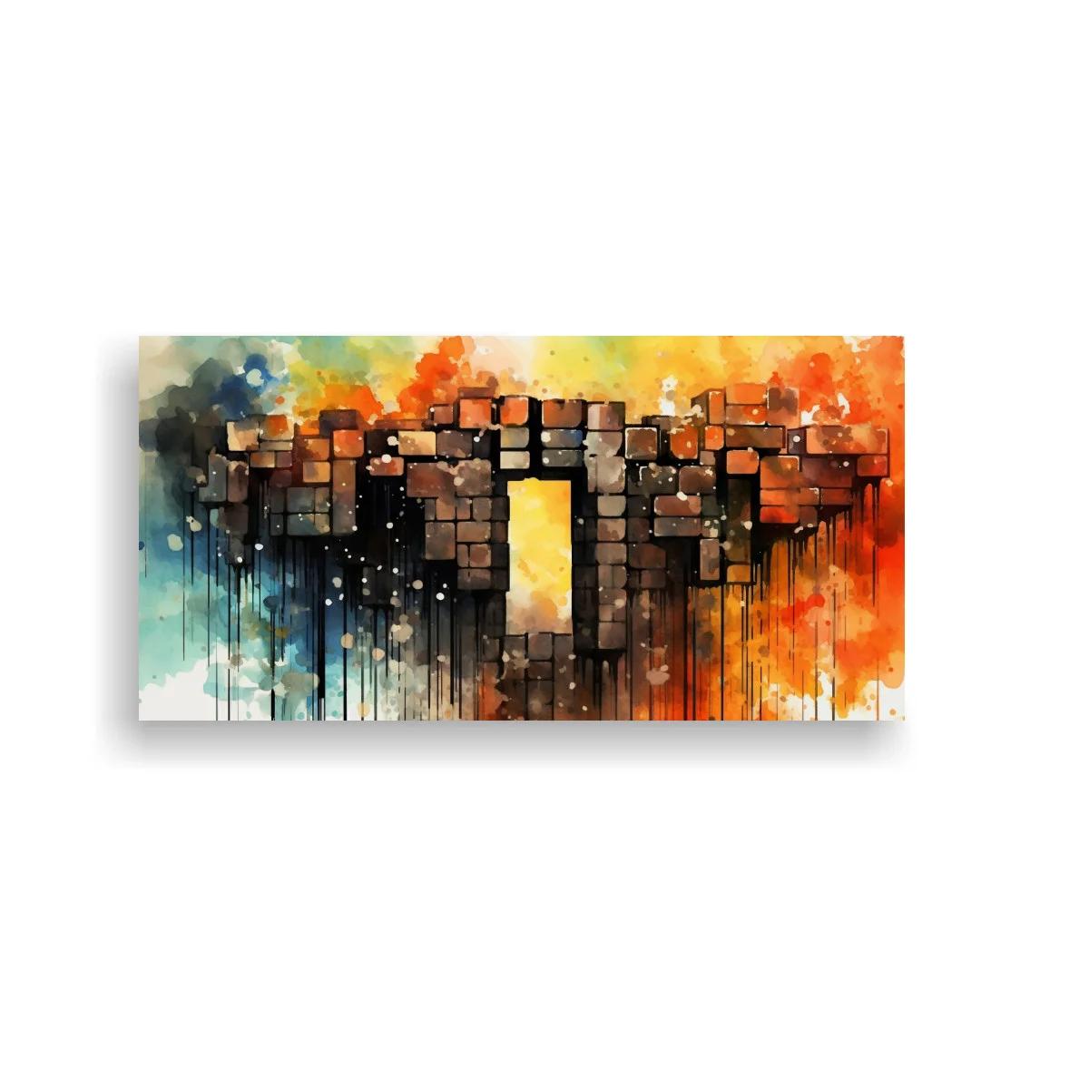 Cuadro Stonehenge con apertura luminosa — imagen principal