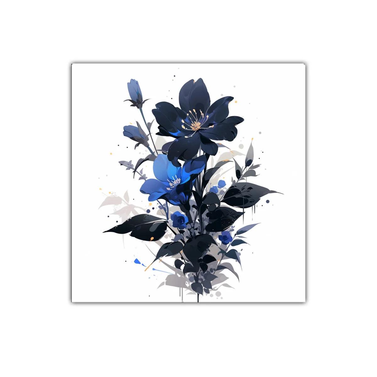 Floración azul elegante para decoración interior moderna — imagen principal