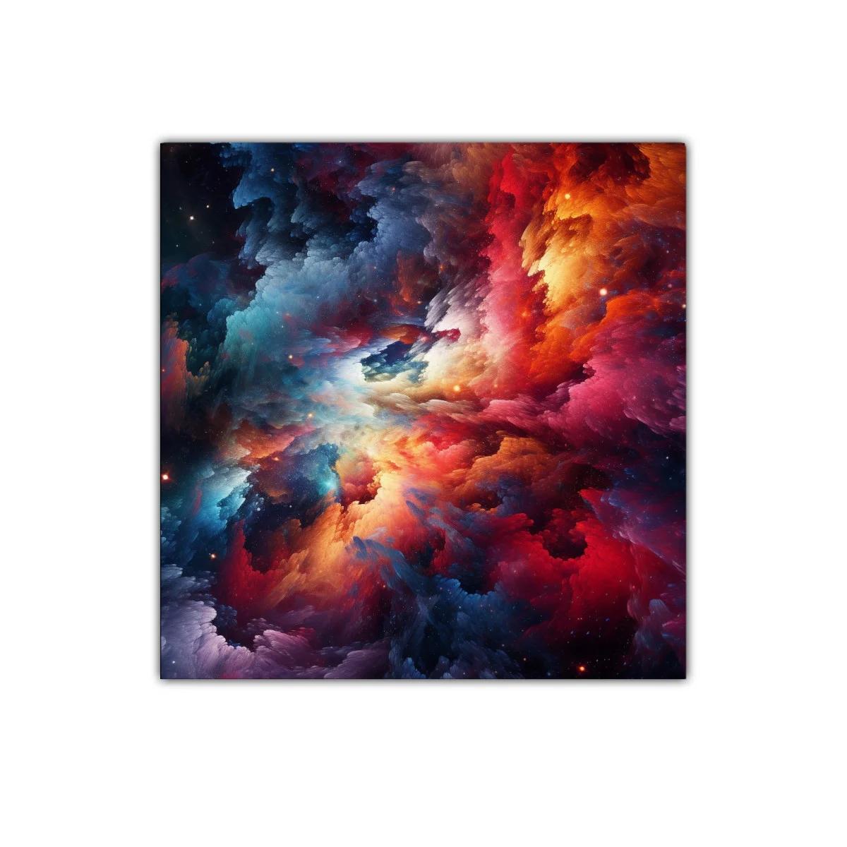Explosión Cósmica de Colores Vibrantes y Profundos — miniatura 1