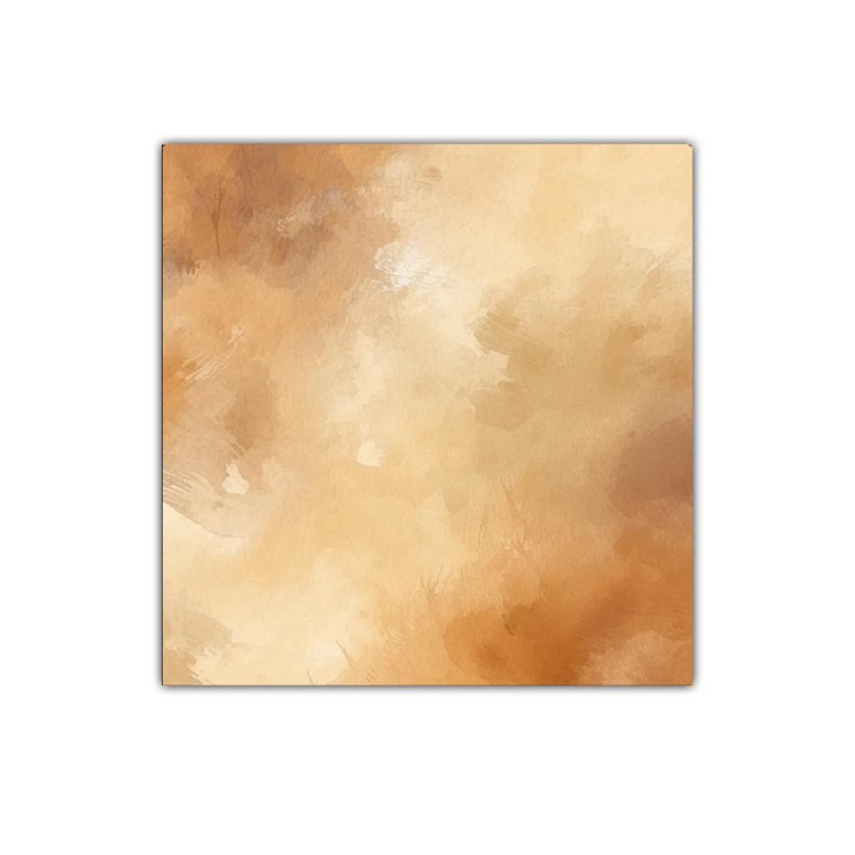Abstracto en tonos tierra cálidos para decoración minimalista