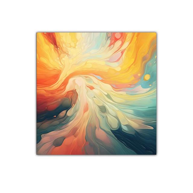 Explosión de color en movimiento vibrante