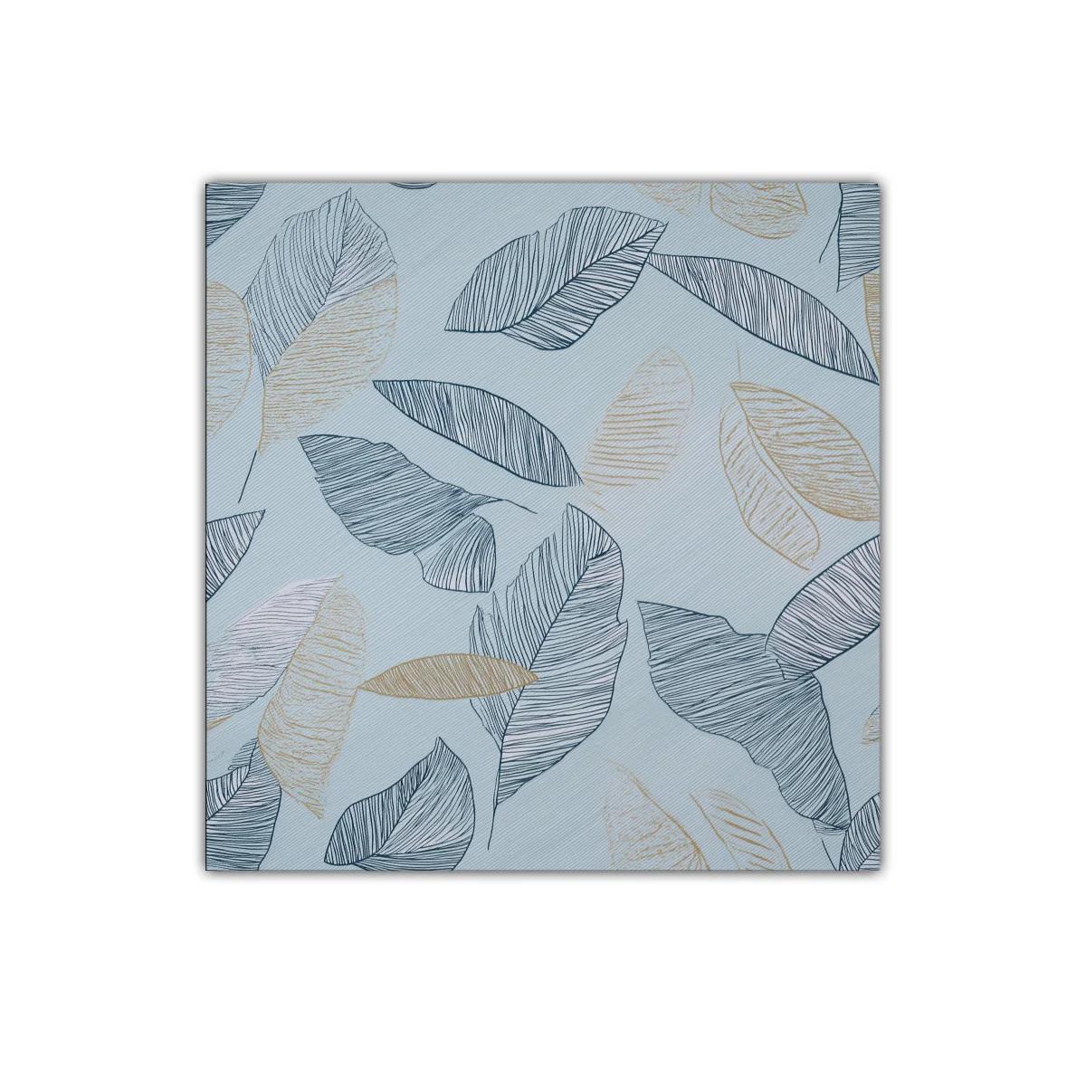 Cuadro decorativo con delicado patrón de hojas en tonos suaves — imagen principal