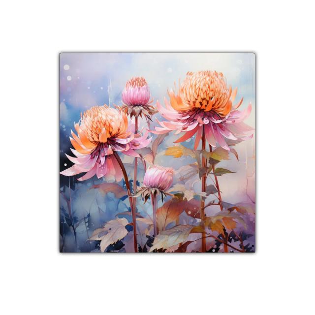 Elegancia floral con tonos cálidos y suaves contrastes