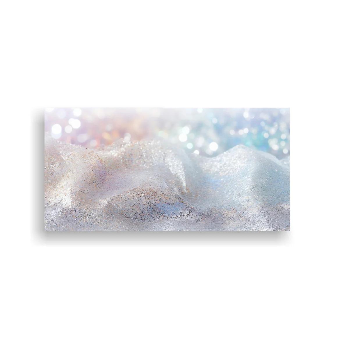 Cuadro textura abstracta nacarada con destellos suaves