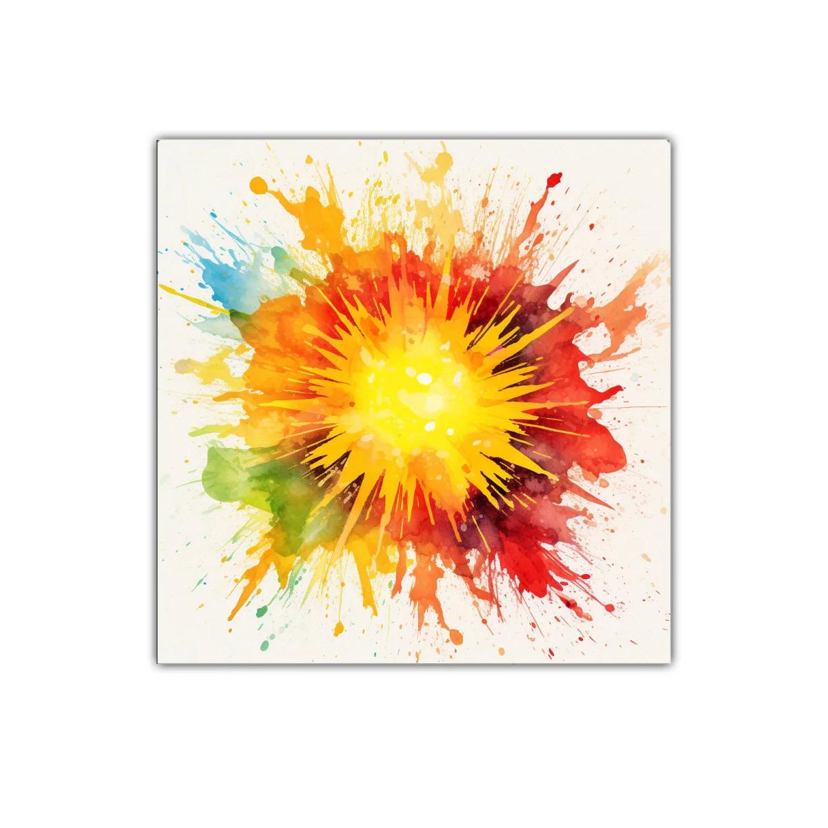 Explosión de color vibrante para interiores llenos de energía