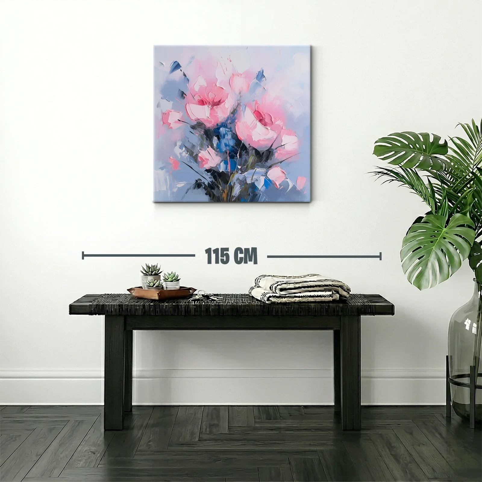 Bello bouquet floral en tonos suaves y elegantes — miniatura 2