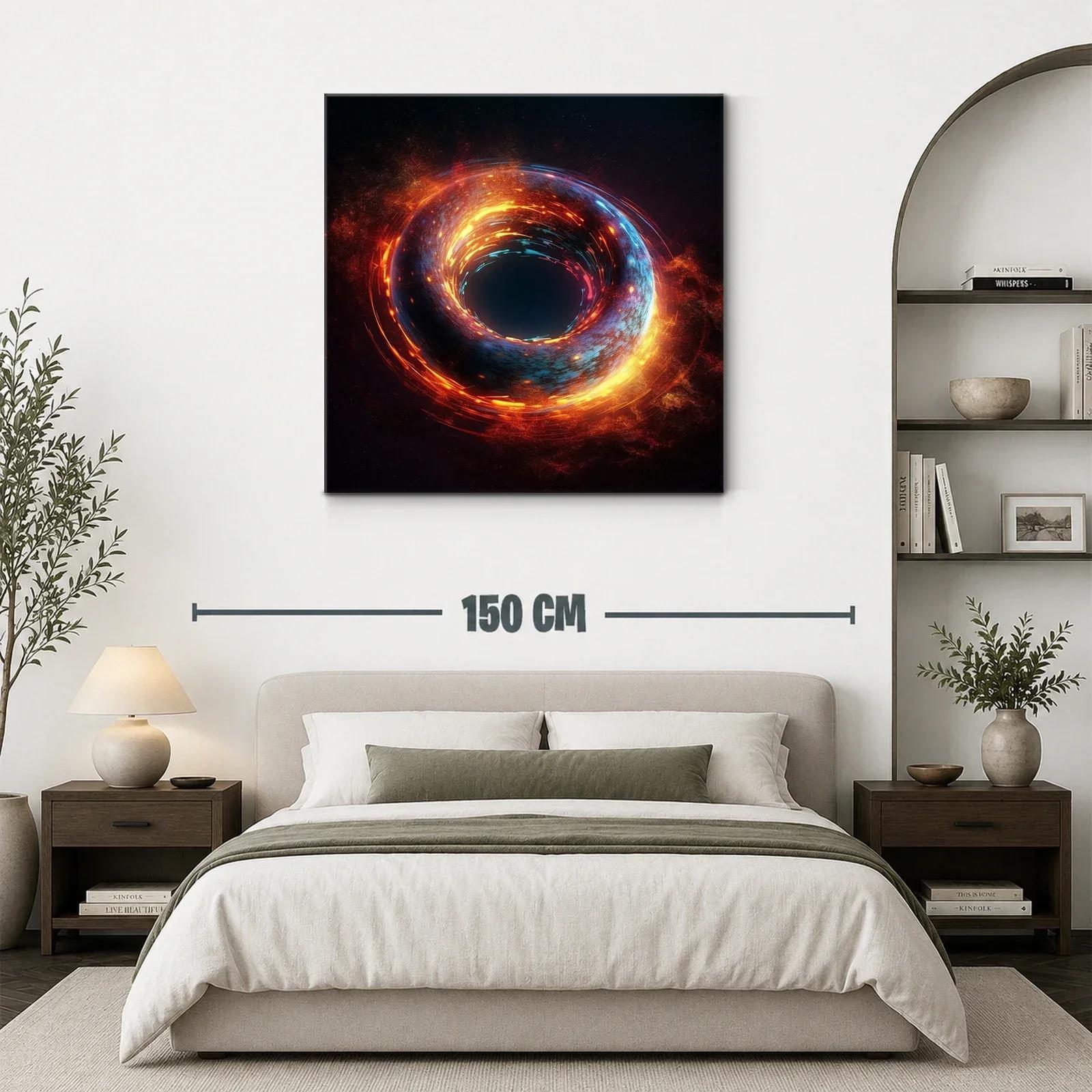 Explosión de energía cósmica en espiral vibrante — miniatura 3