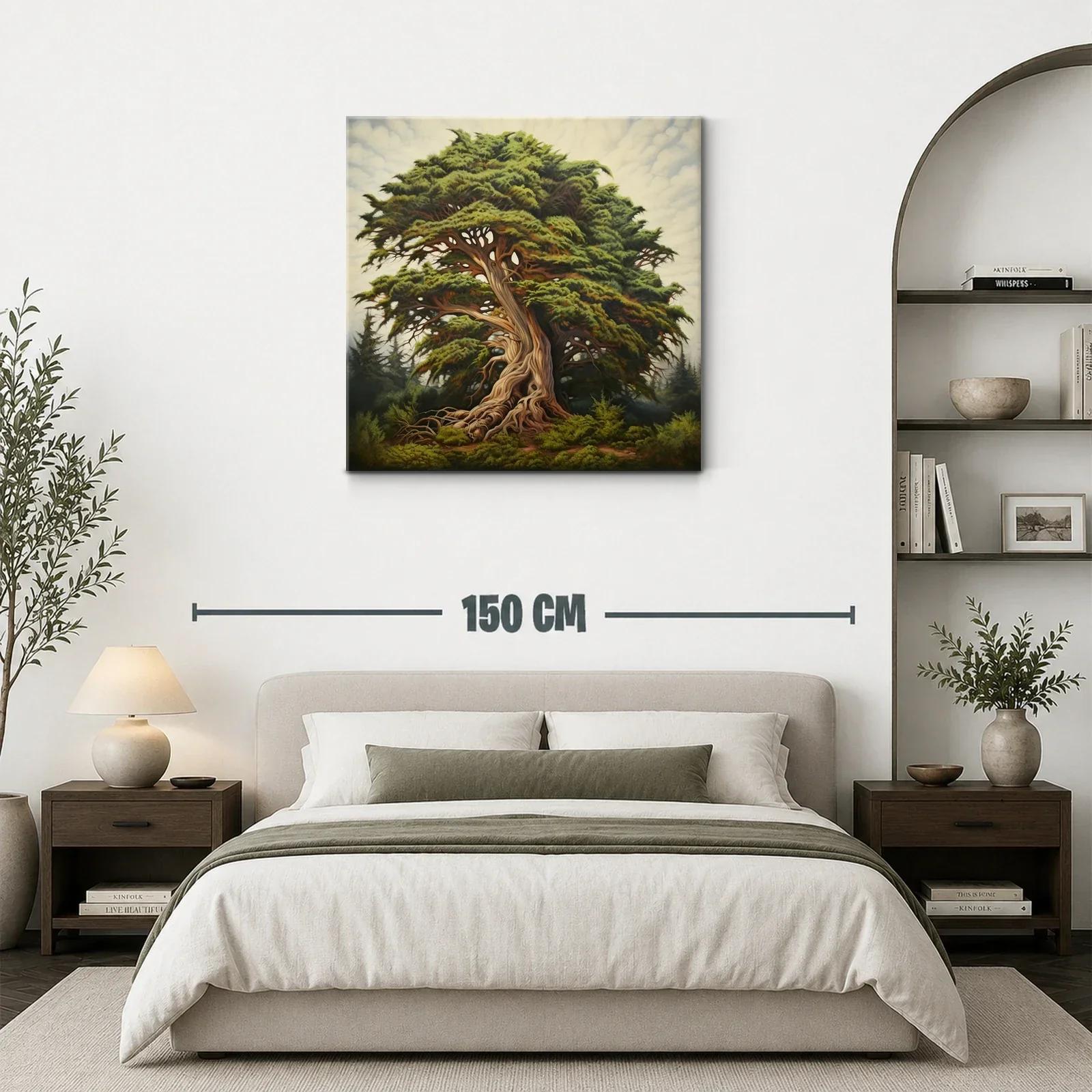 Majestuoso Árbol Antiguo en Paisaje Natural — miniatura 3