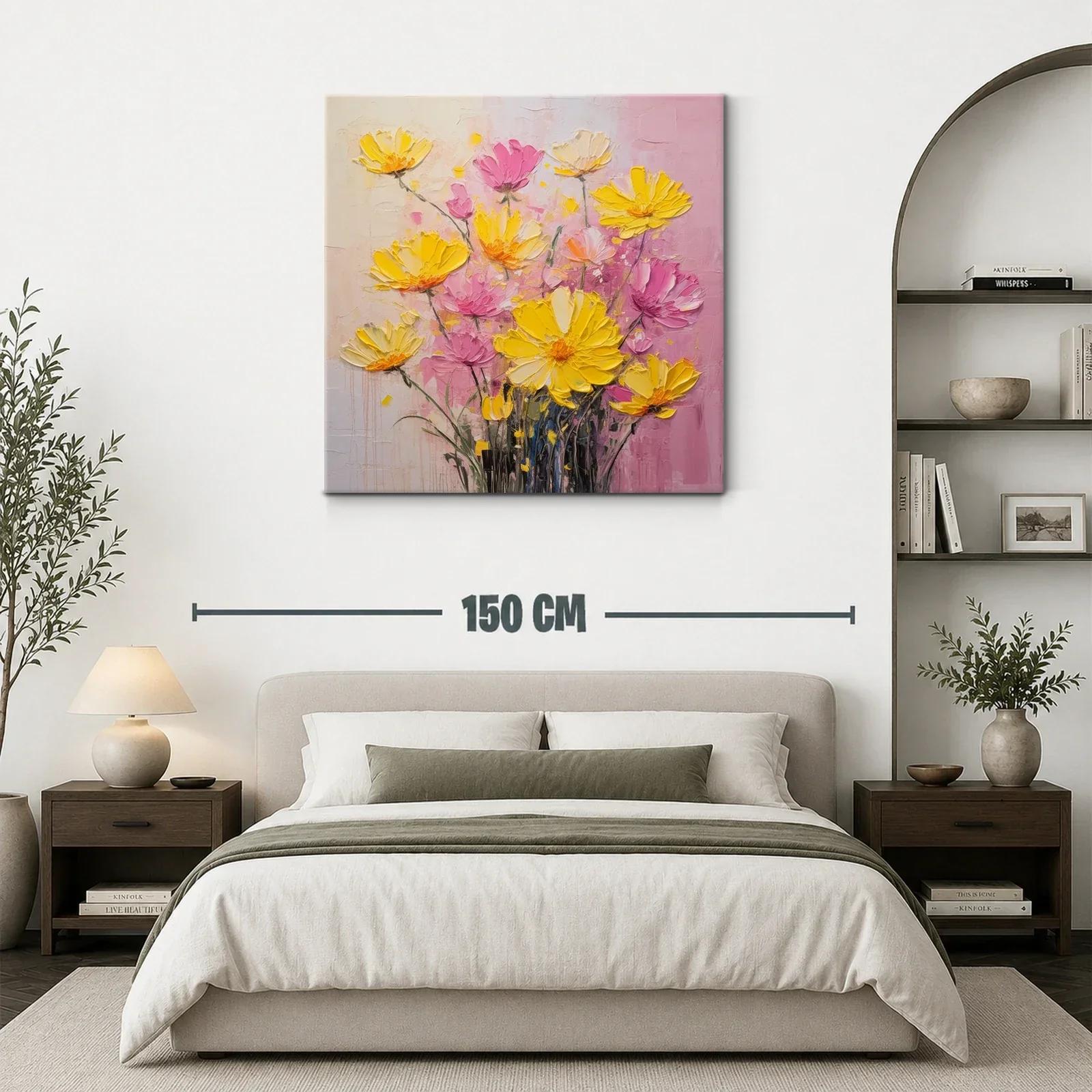 Armonioso ramo floral en tonos suaves y vibrantes — miniatura 3