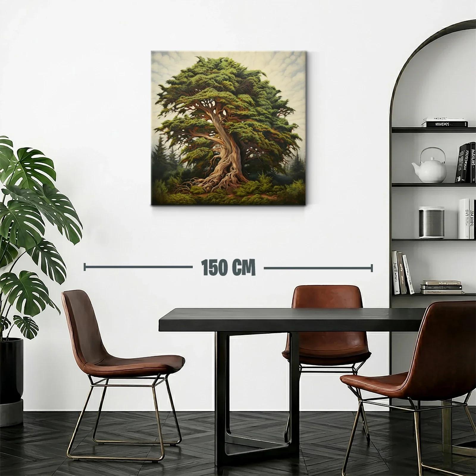 Majestuoso Árbol Antiguo en Paisaje Natural — miniatura 2