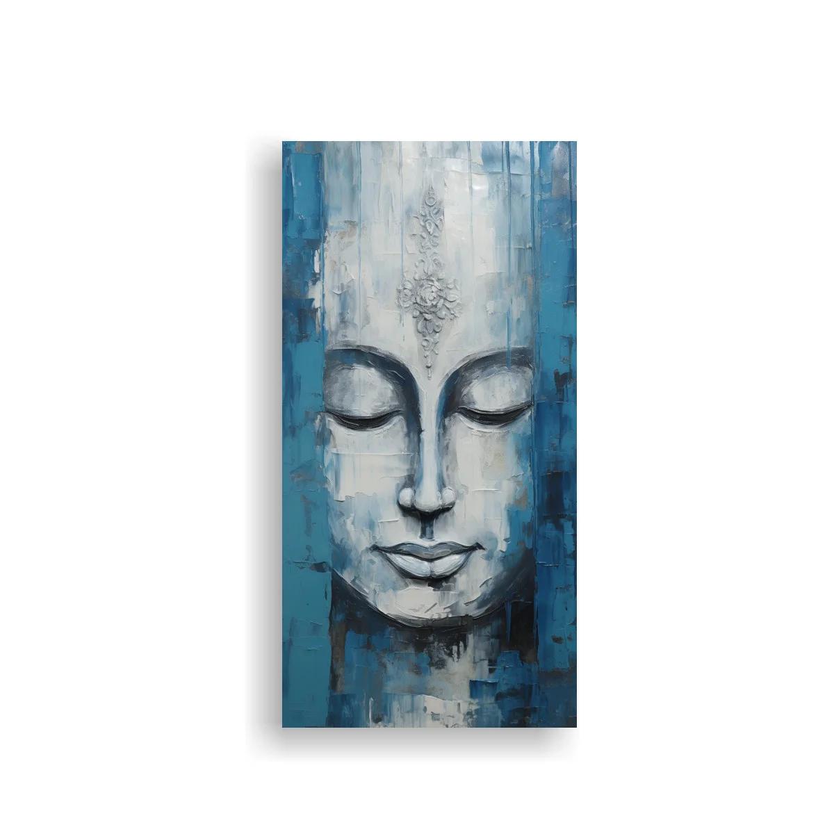 Cuadro rostro de Buda con marca ornamental en la frente — imagen principal