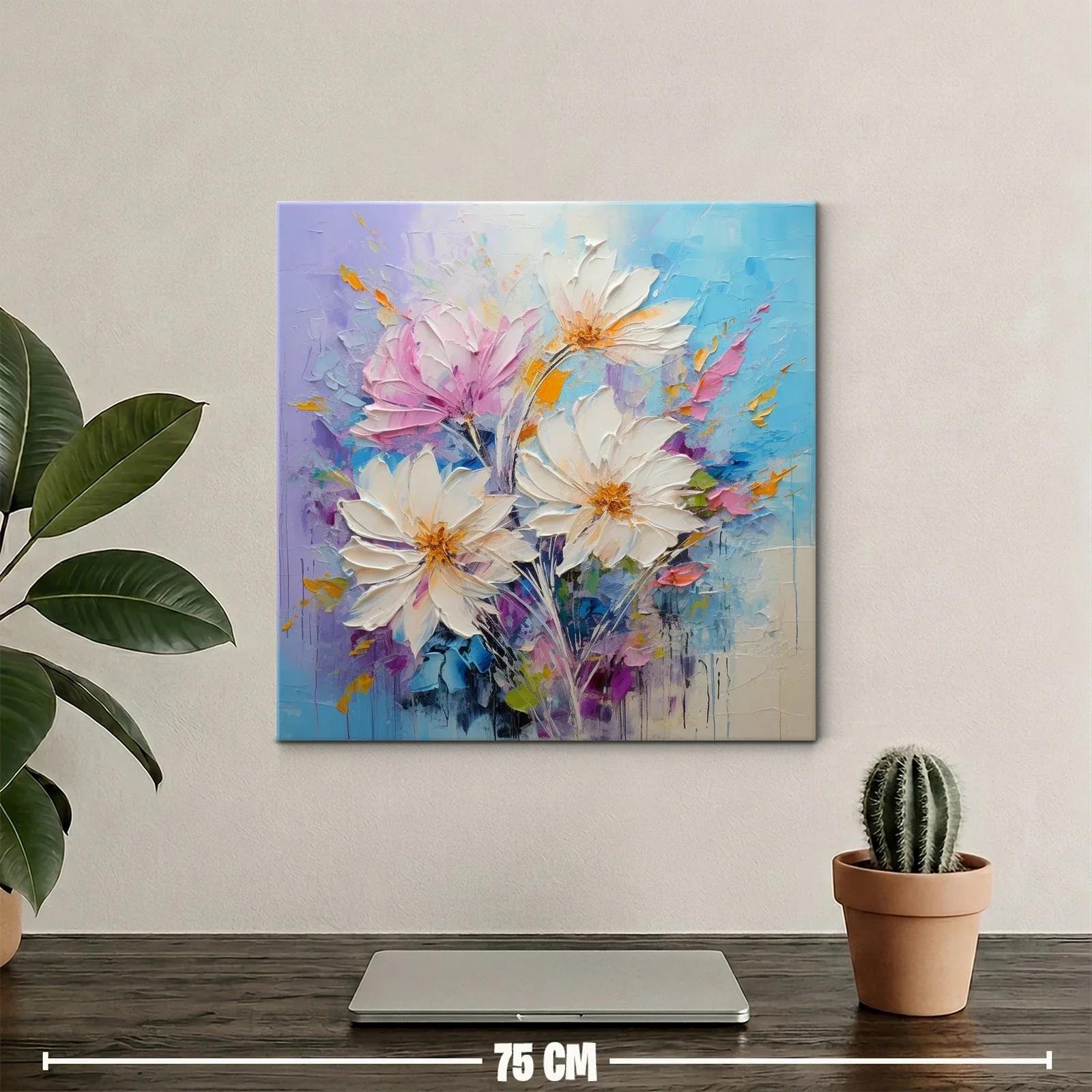 Flores vibrantes con tonos pastel y detalles vibrantes — miniatura 2