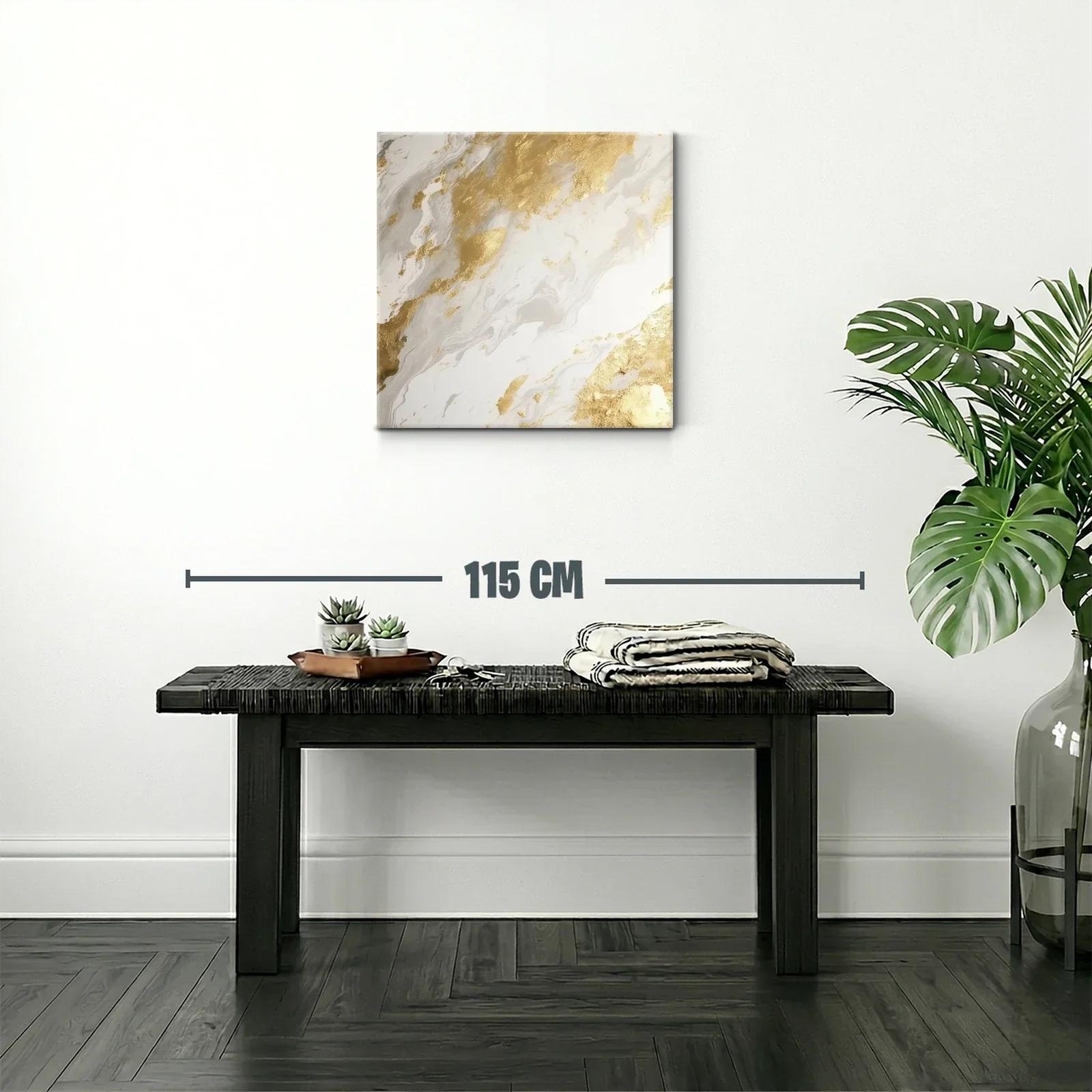 Arte abstracto con detalles en dorado para un estilo sofisticado — miniatura 2