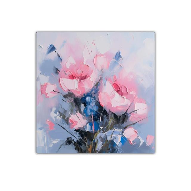 Bello bouquet floral en tonos suaves y elegantes