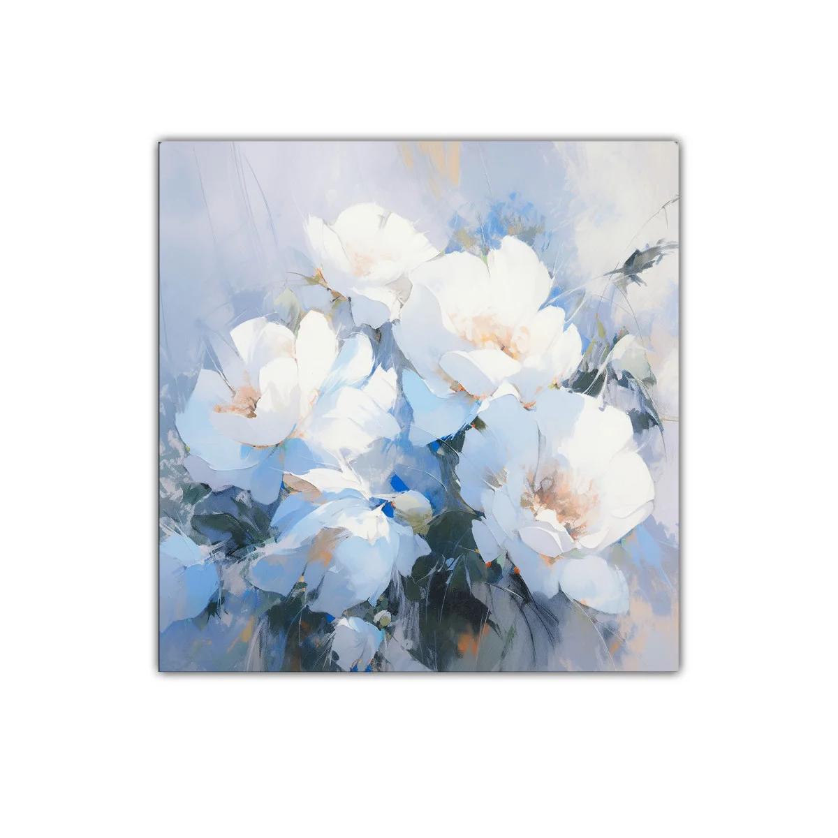 Cuadro floral en tonos suaves para decoración elegante