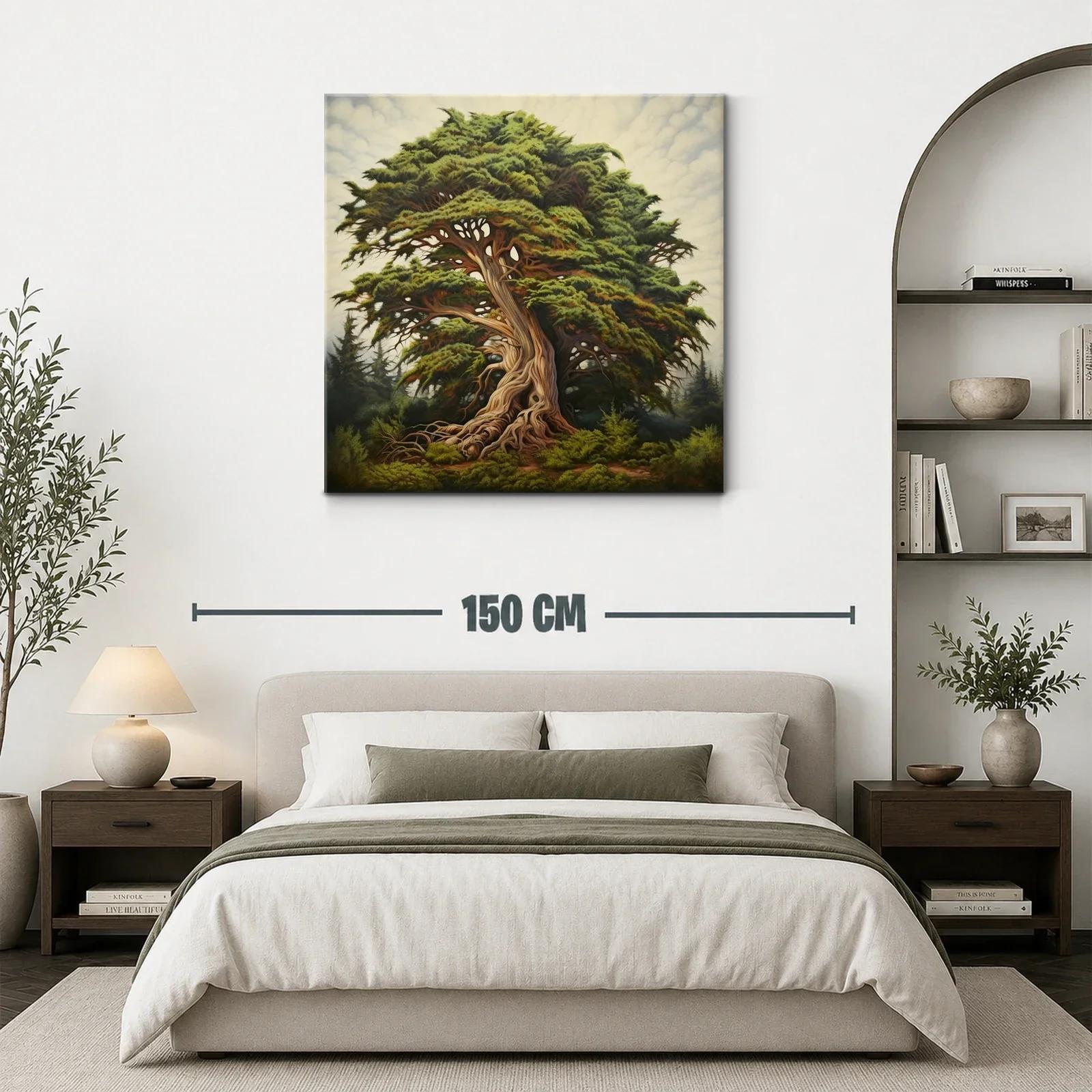 Majestuoso Árbol Antiguo en Paisaje Natural — miniatura 3