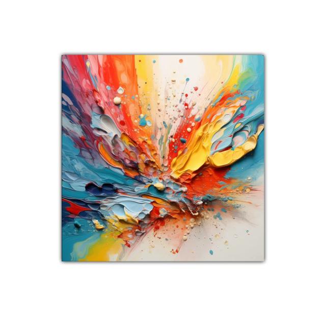 Explosión de color vibrante para espacios modernos