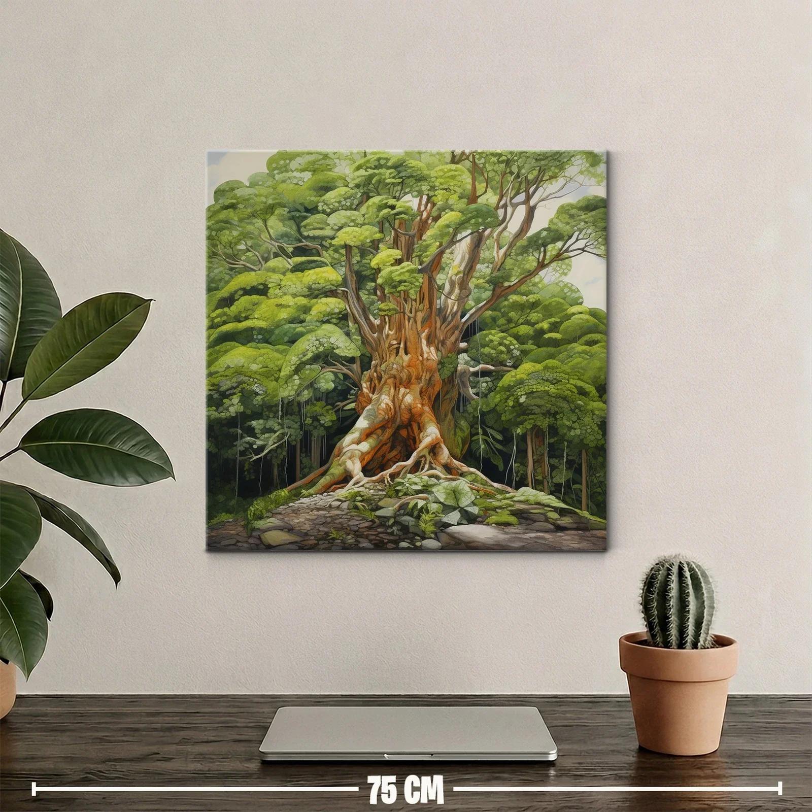 Impresionante árbol antiguo con follaje vibrante — miniatura 2