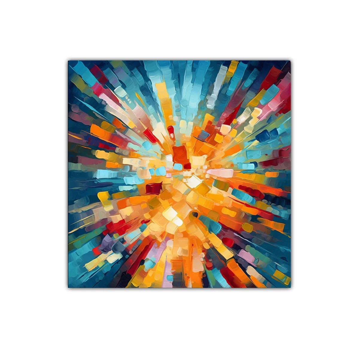 Estallido de colores intensos que dinamizan el espacio — imagen principal