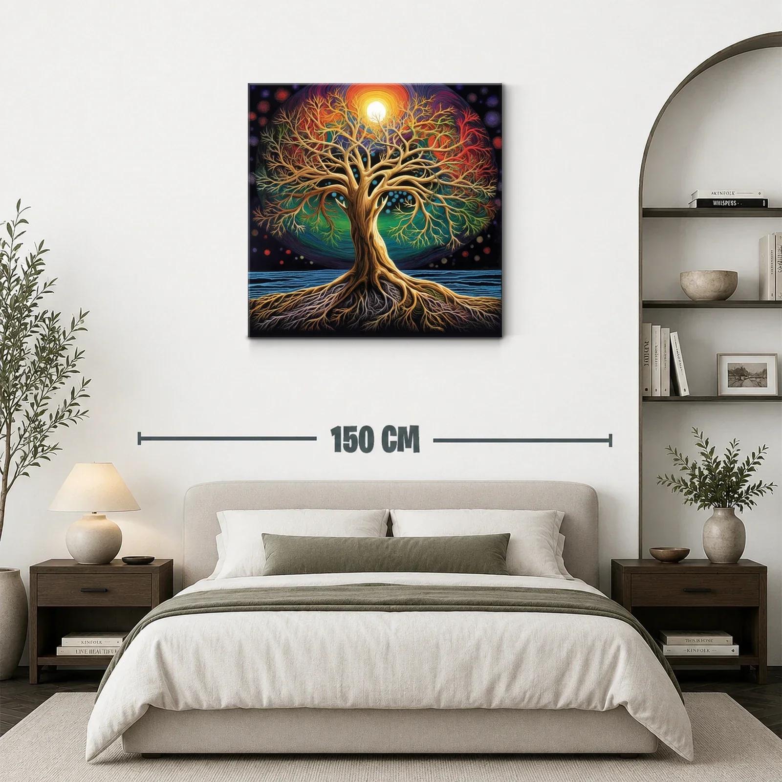 Árbol de la vida con energía vibrante y raíces expansivas — miniatura 3
