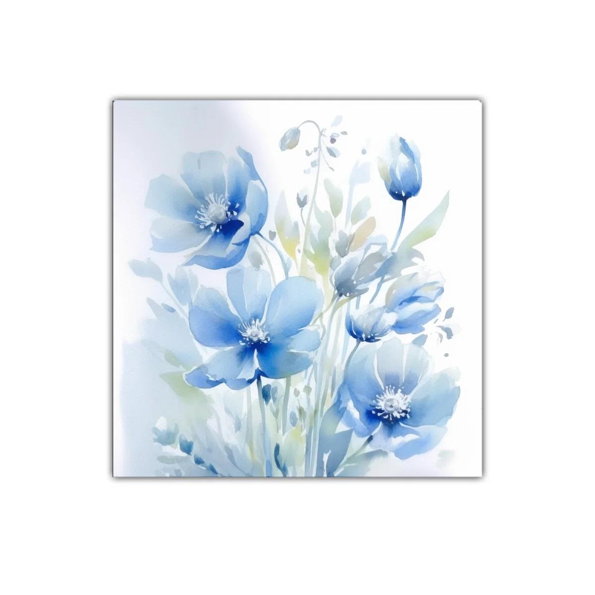 Elegancia en Flores Azules con Toques Suaves y Delicados — imagen principal