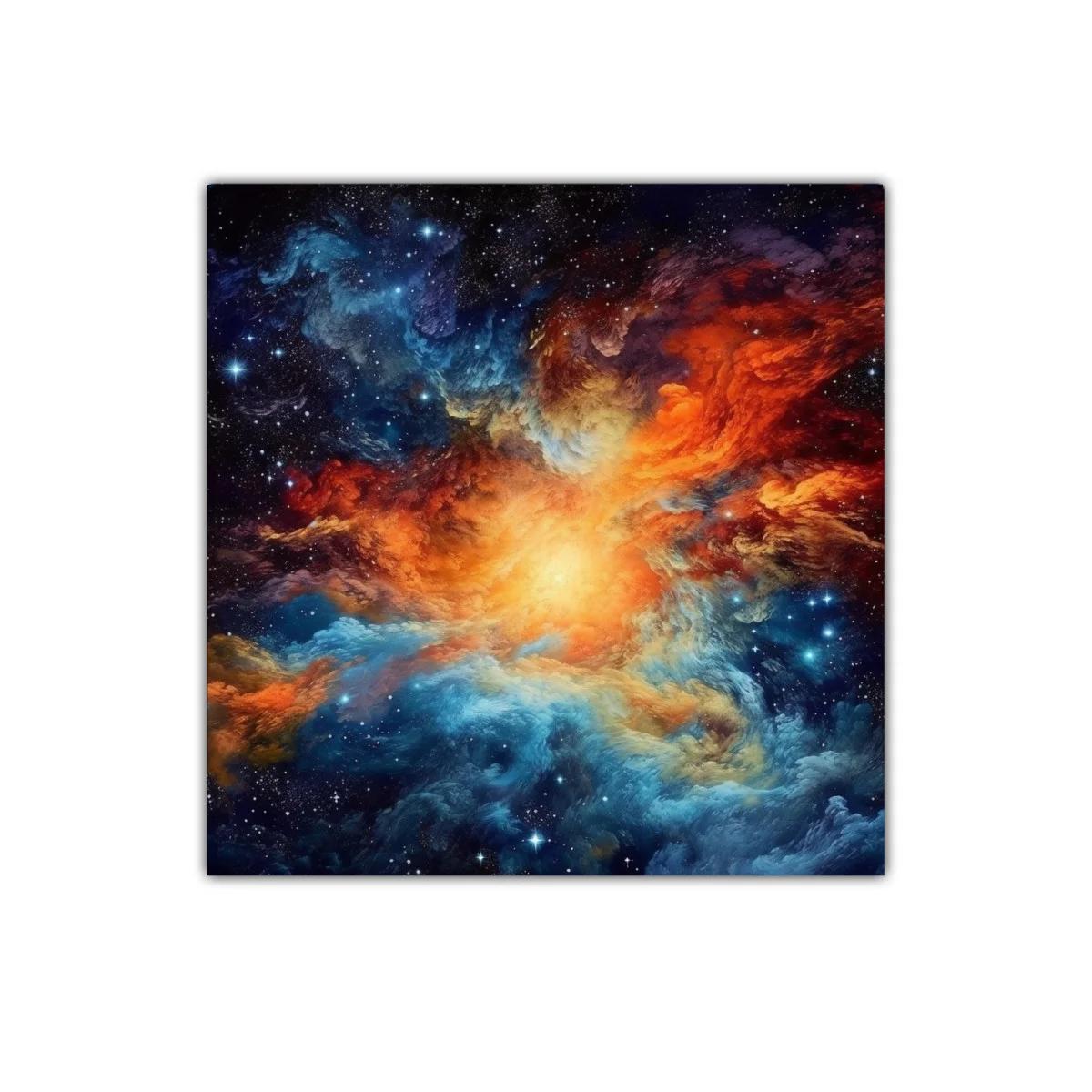 Explosión Cósmica de Luz y Color Vibrante — imagen principal