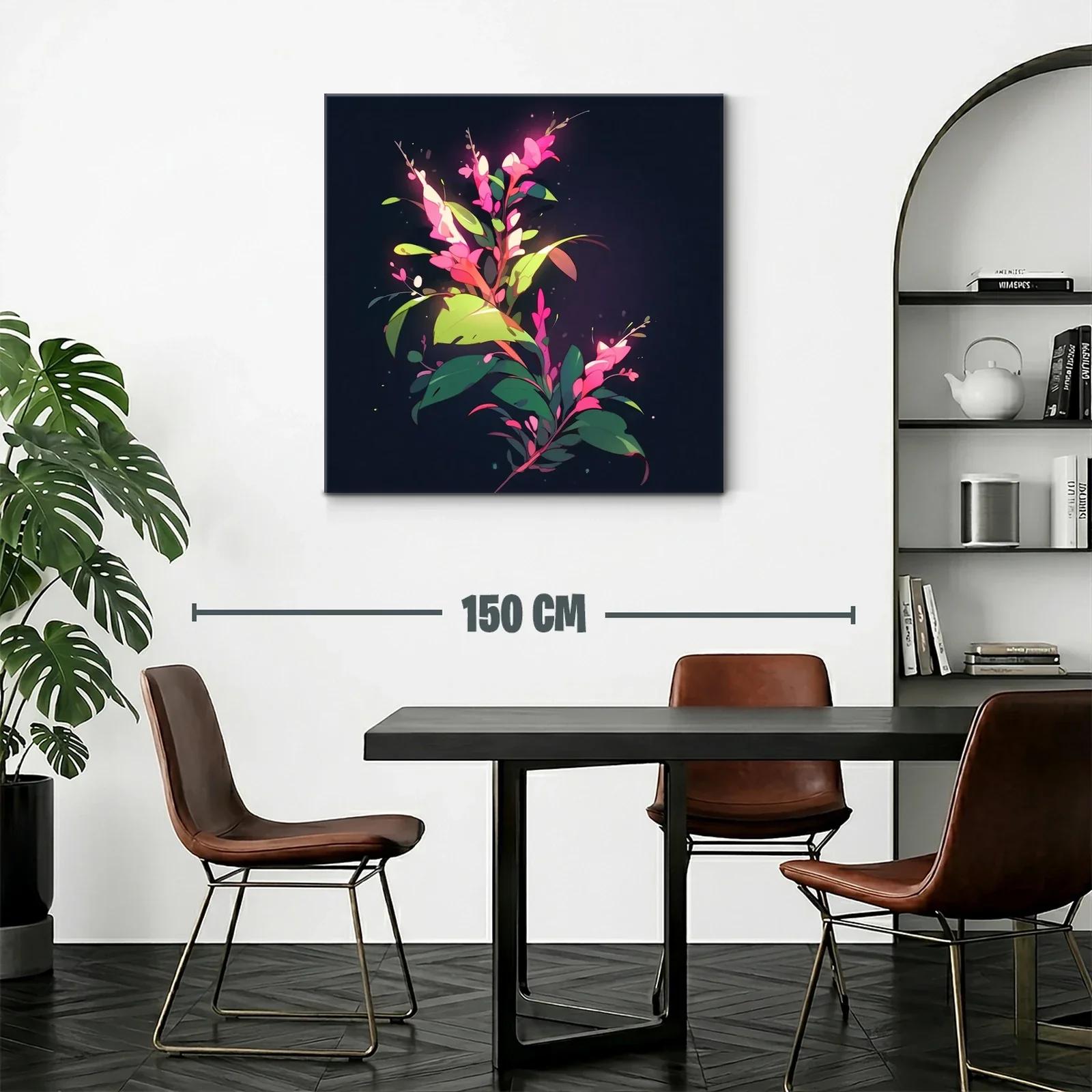 Rama Floral Vibrante con Destellos de Luz — miniatura 2