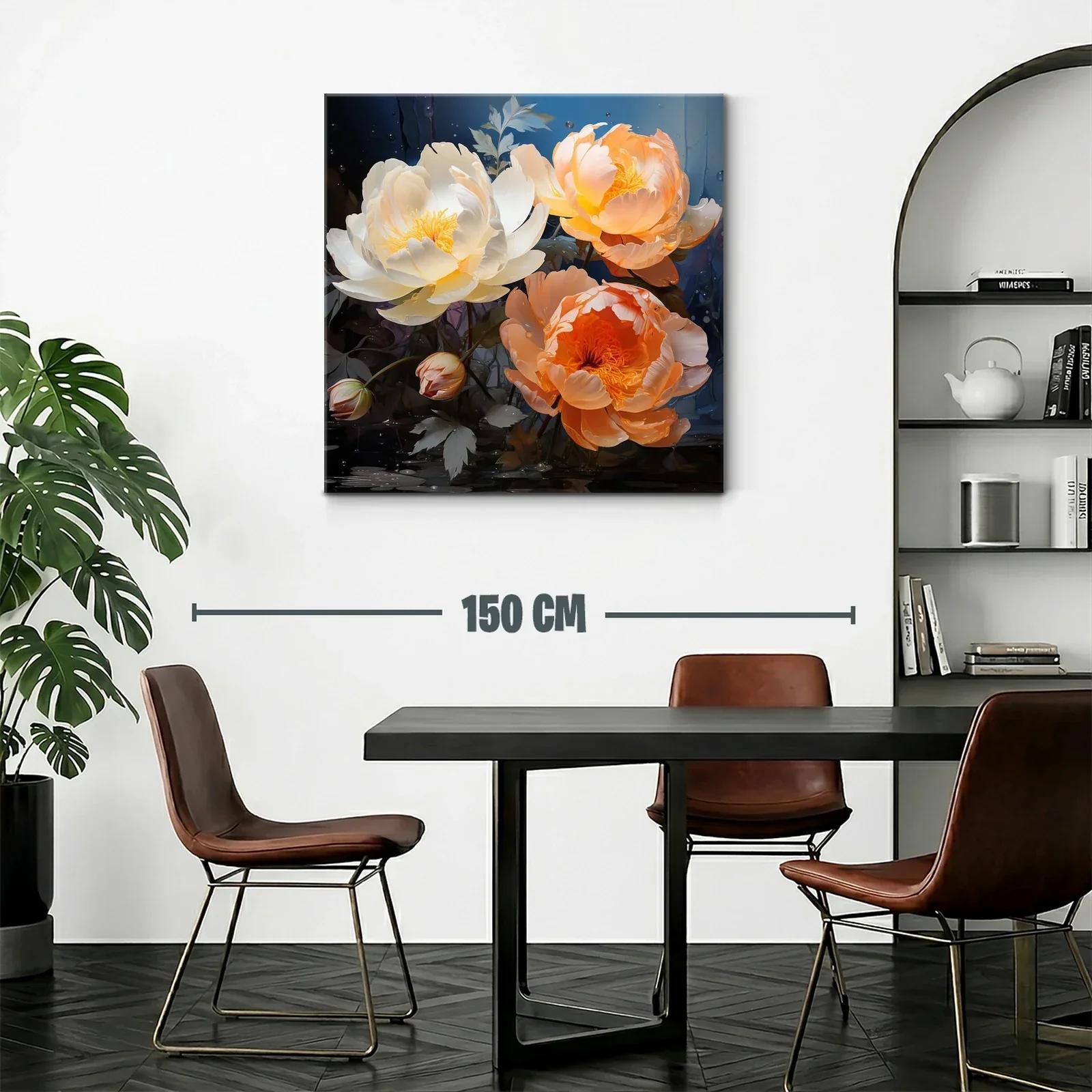 Elegancia floral en tonos cálidos y suaves — miniatura 2