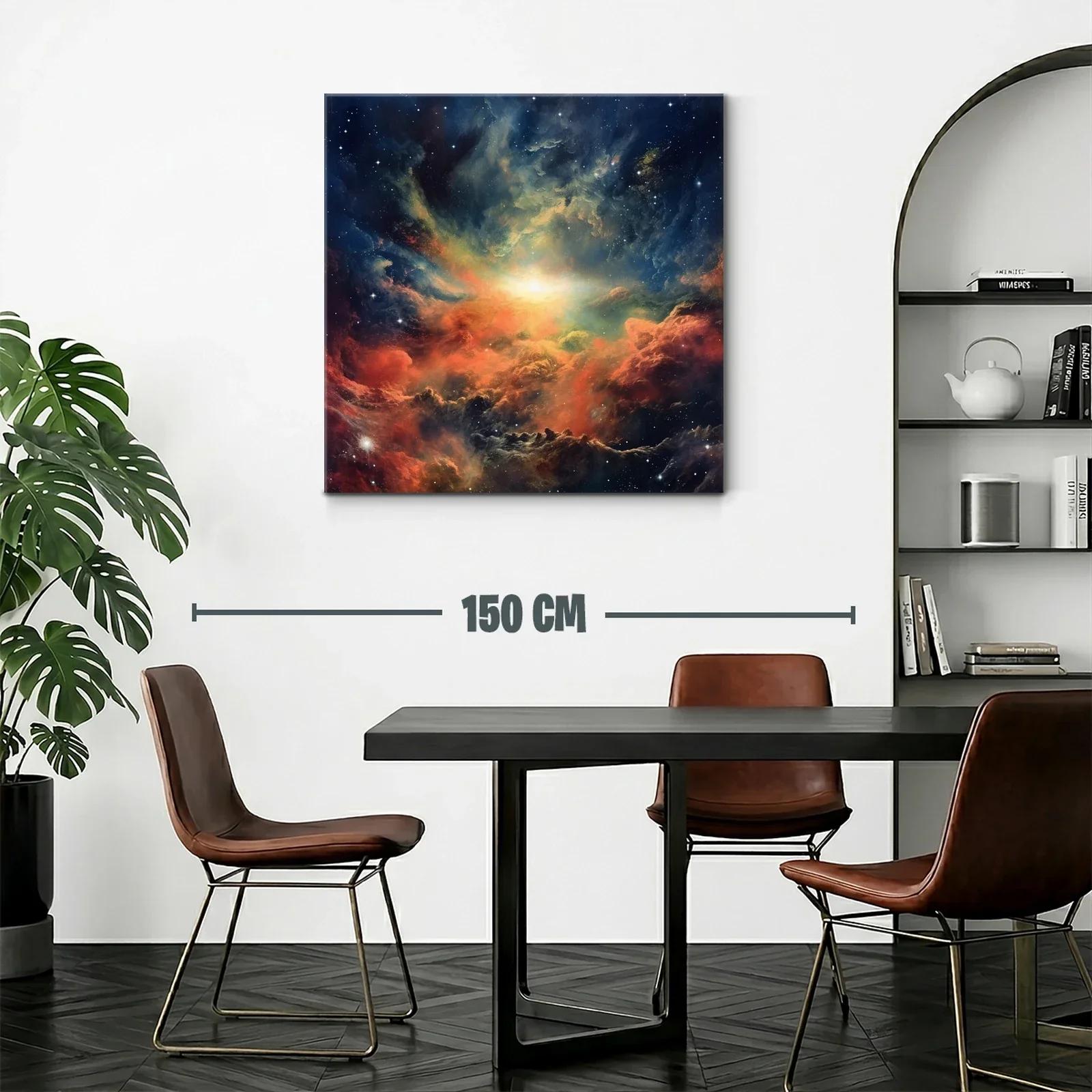 Explosión Cósmica en Cielo Estrellado Intenso — miniatura 2