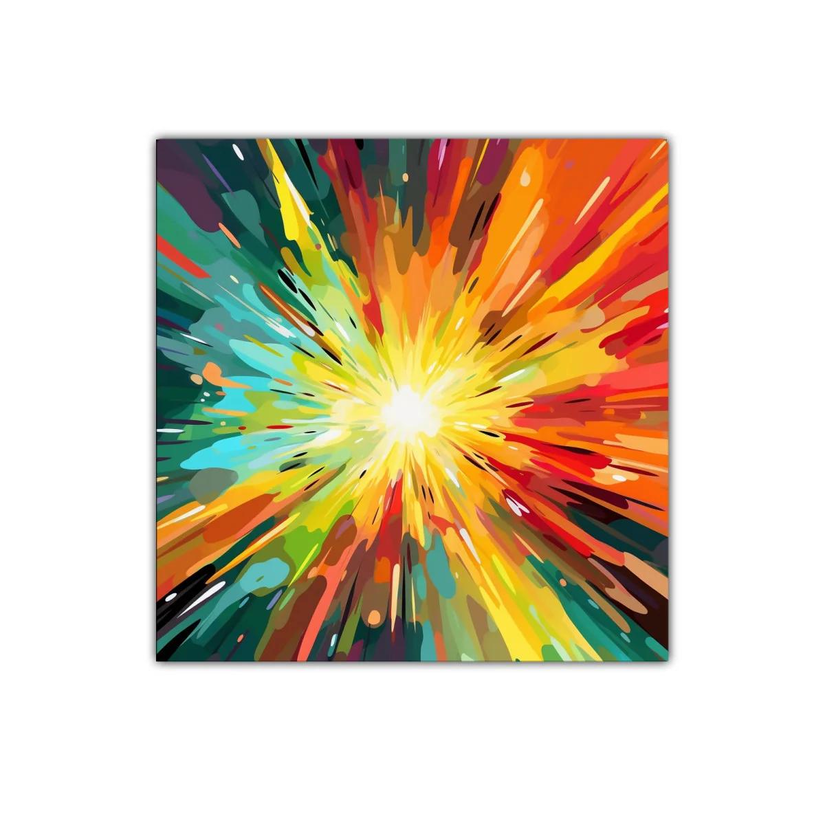 Explosión de color vibrante para un espacio lleno de energía — miniatura 1