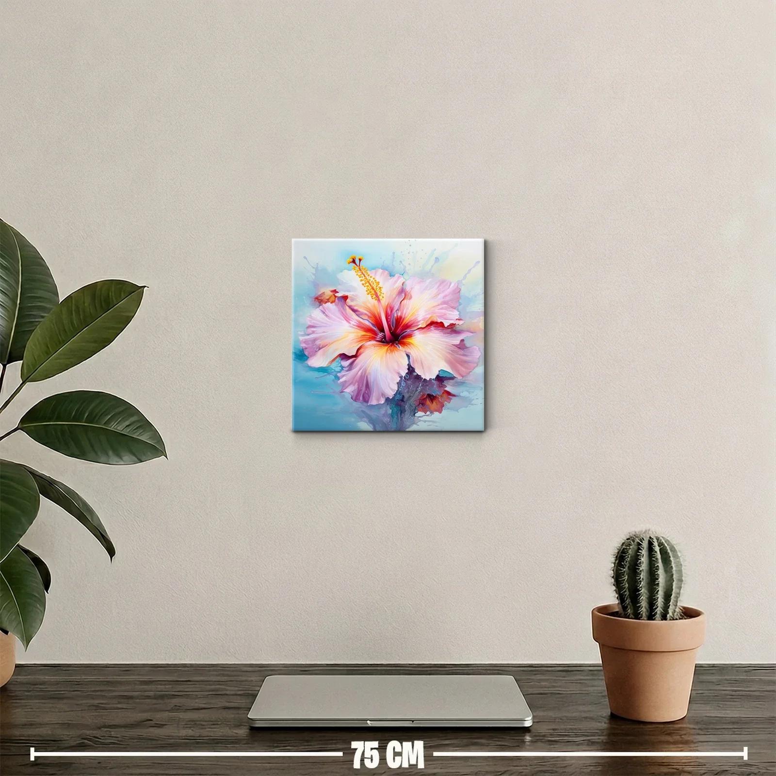 Flor vibrante con tonos pastel en movimiento fluido — miniatura 2