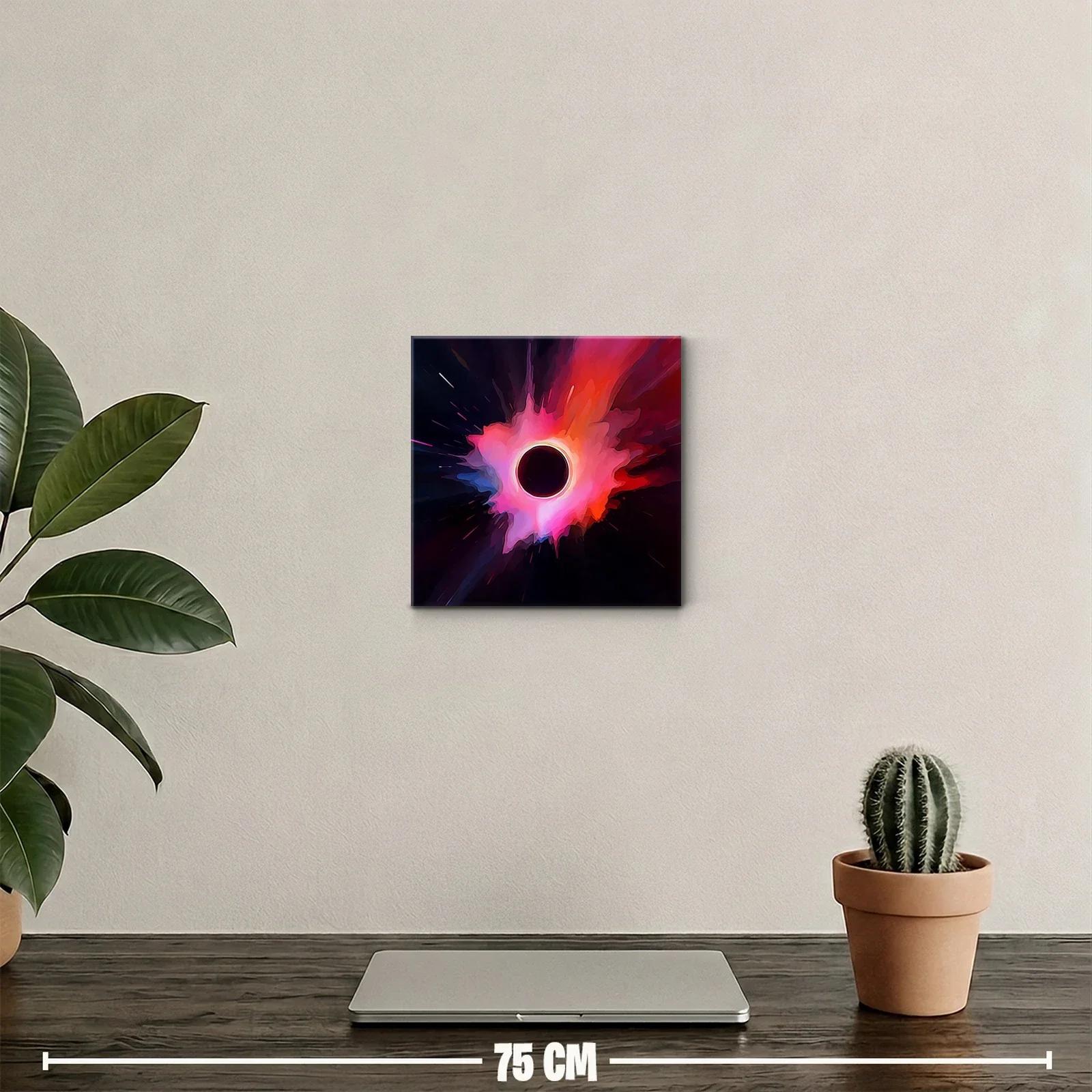 Explosión cósmica de colores vibrantes y contrastes intensos — miniatura 2